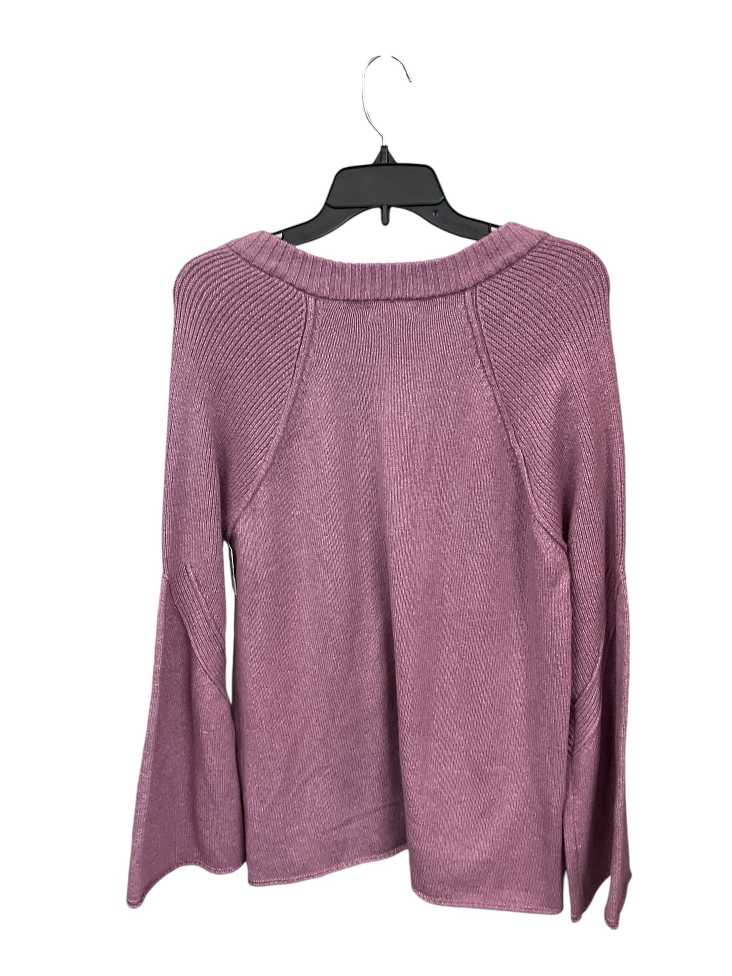 Sweater By Style And Company In Purple, Size: L