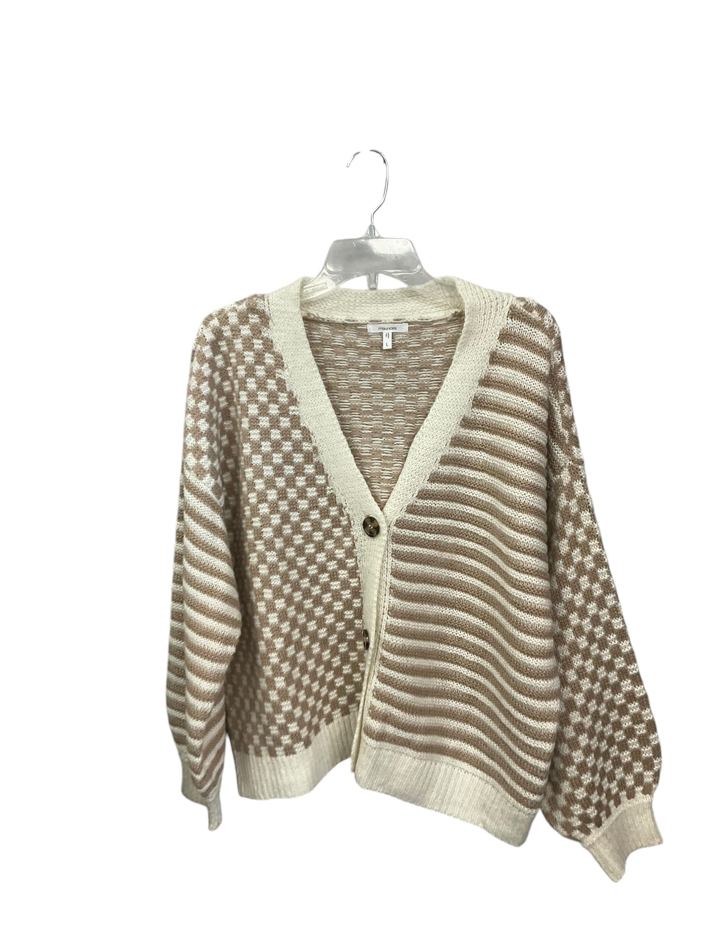 Cardigan By Maurices In Beige, Size: L