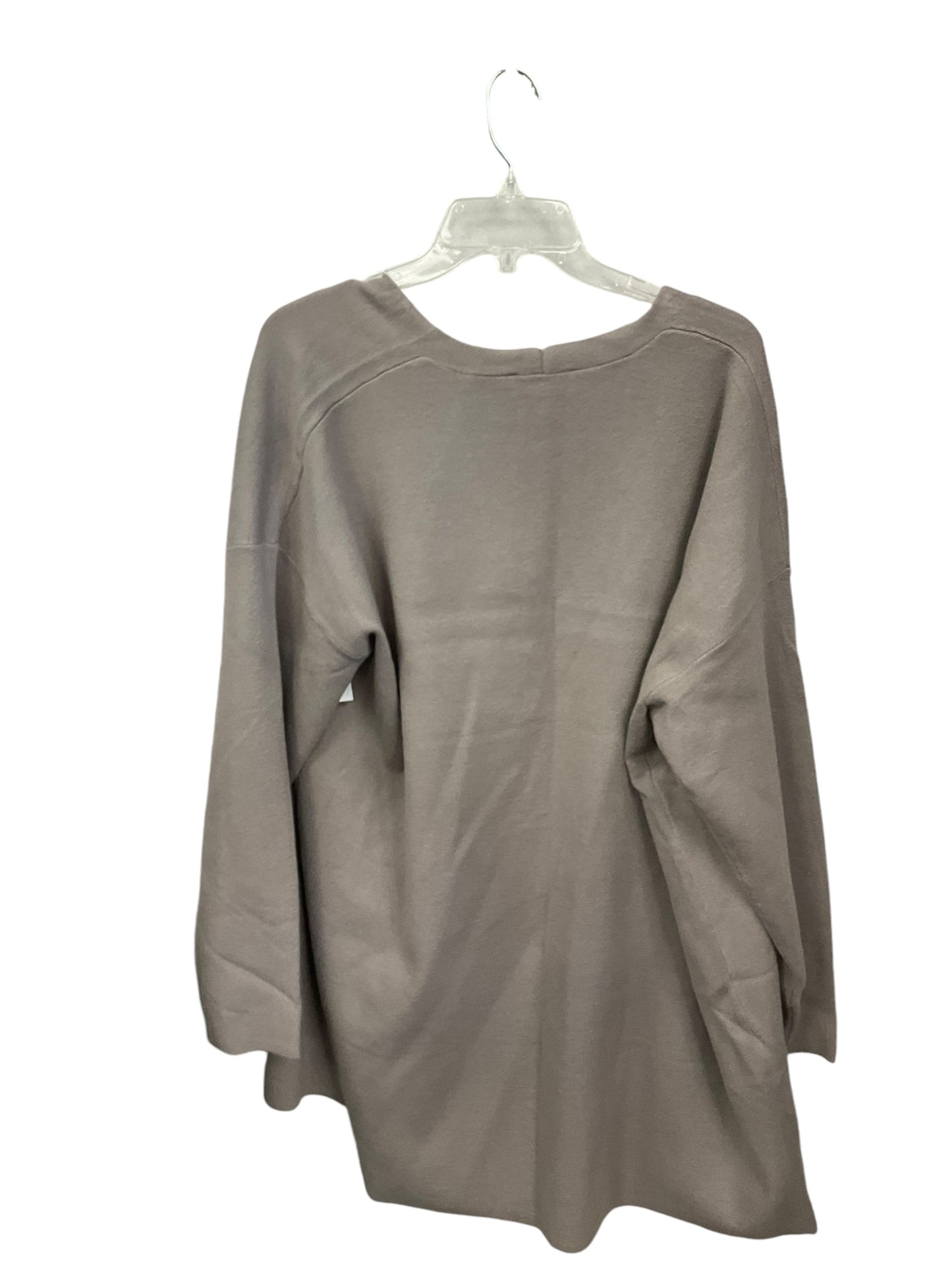 Cardigan By Express In Grey, Size: L