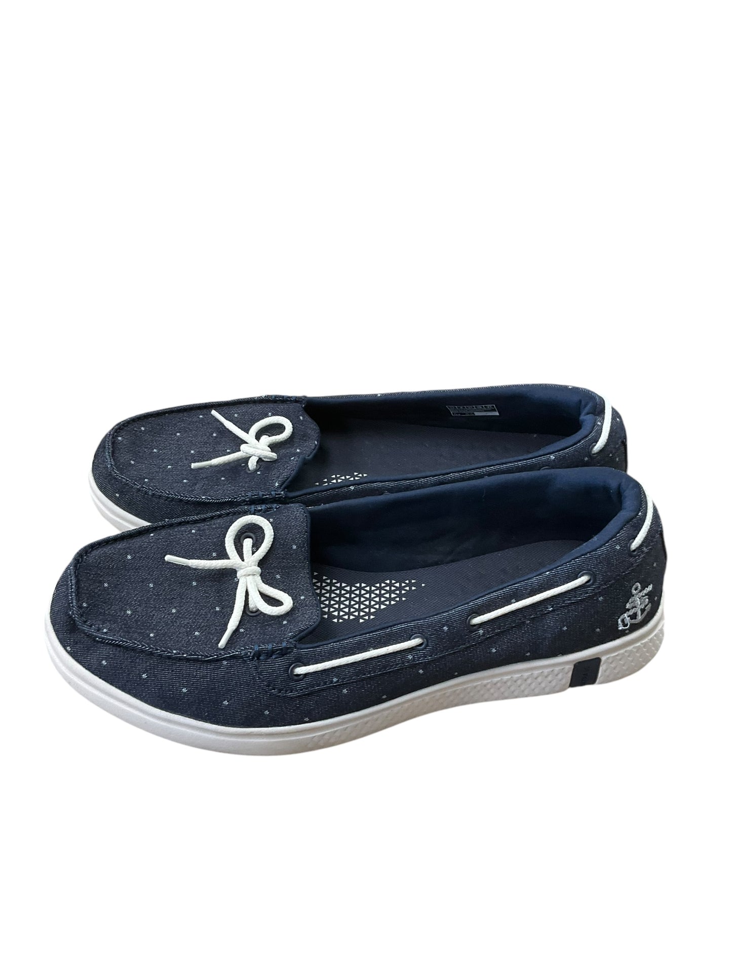 Shoes Flats By Skechers In Navy, Size: 11