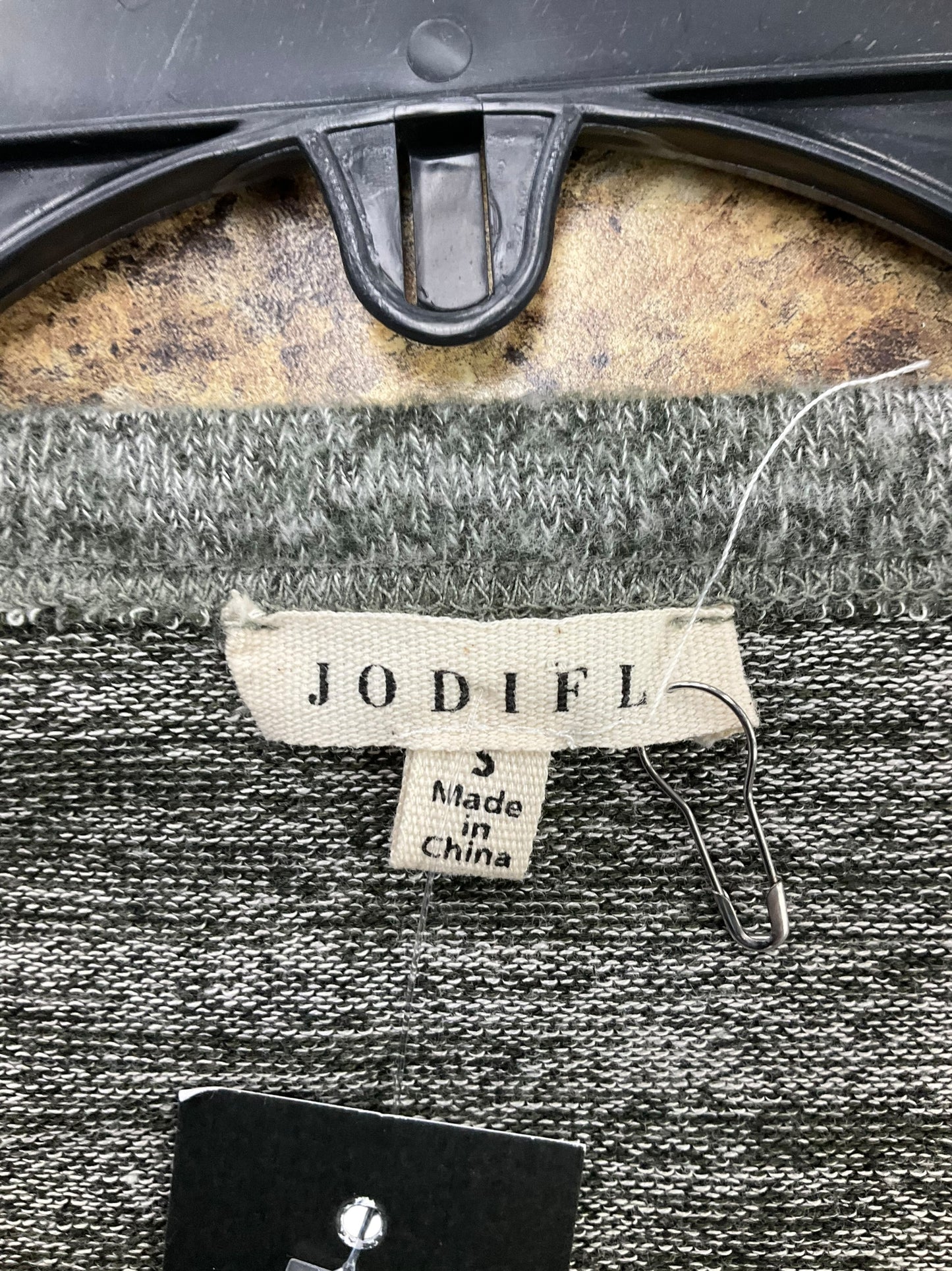 Top Long Sleeve By Jodifl In Green, Size: S