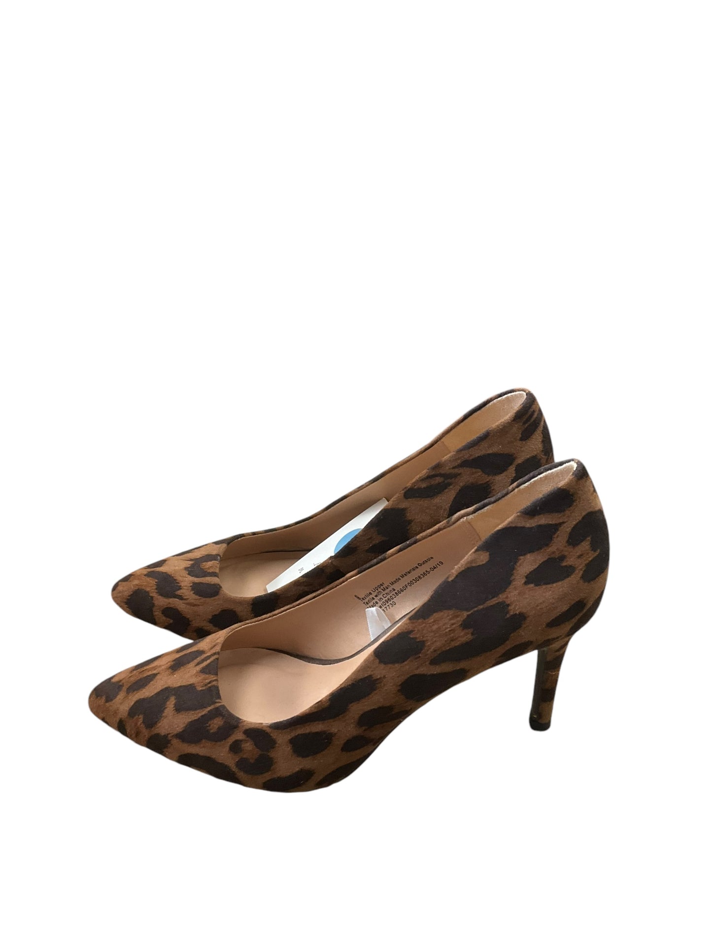 Shoes Heels Stiletto By A New Day In Animal Print, Size: 6