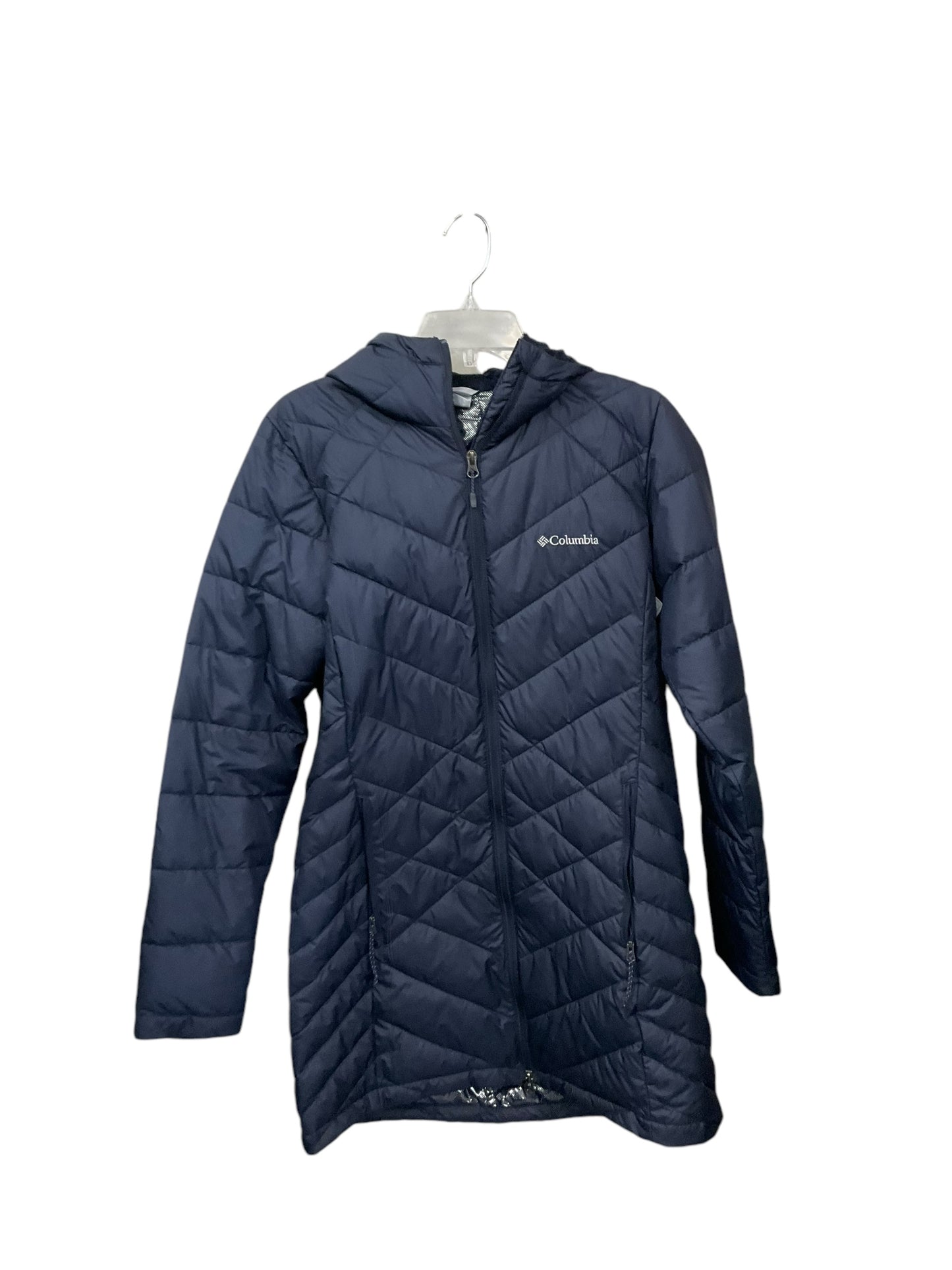 Coat Puffer & Quilted By Columbia In Navy, Size: M