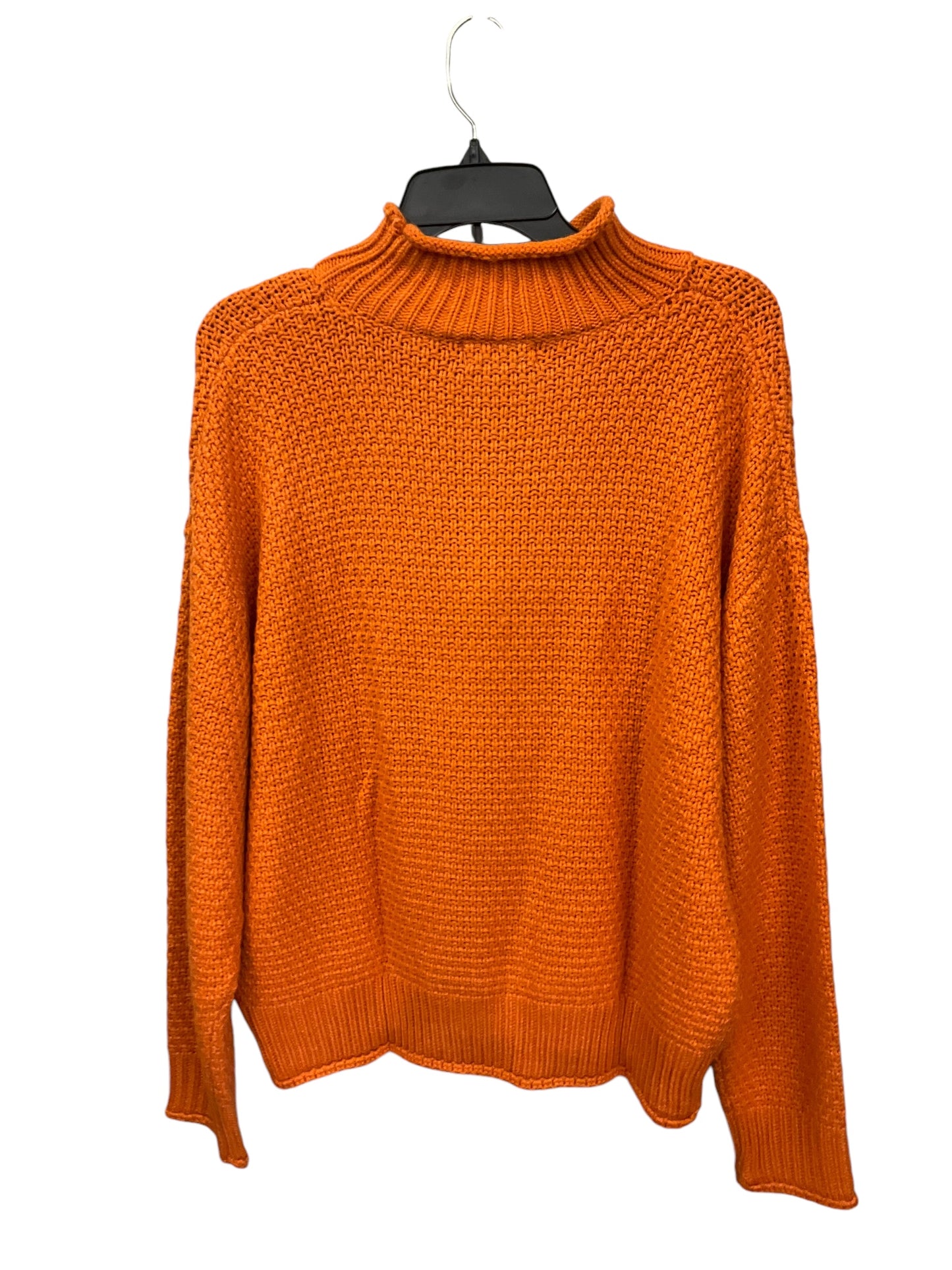 Sweater By Clothes Mentor In Orange, Size: M