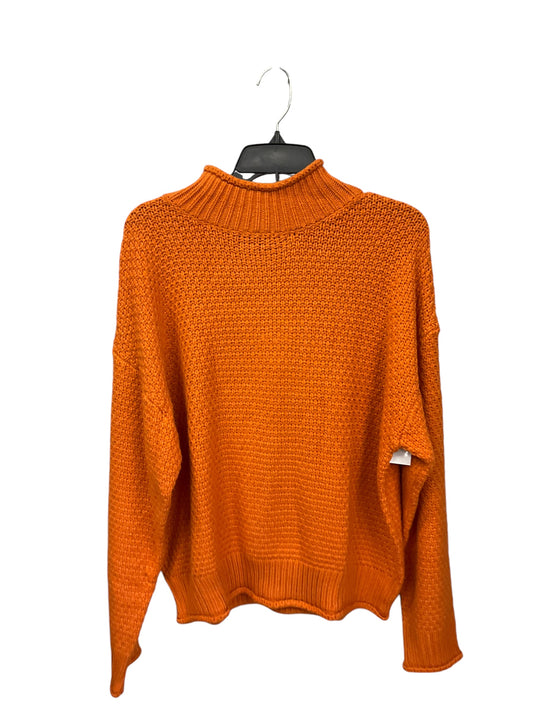 Sweater By Clothes Mentor In Orange, Size: M