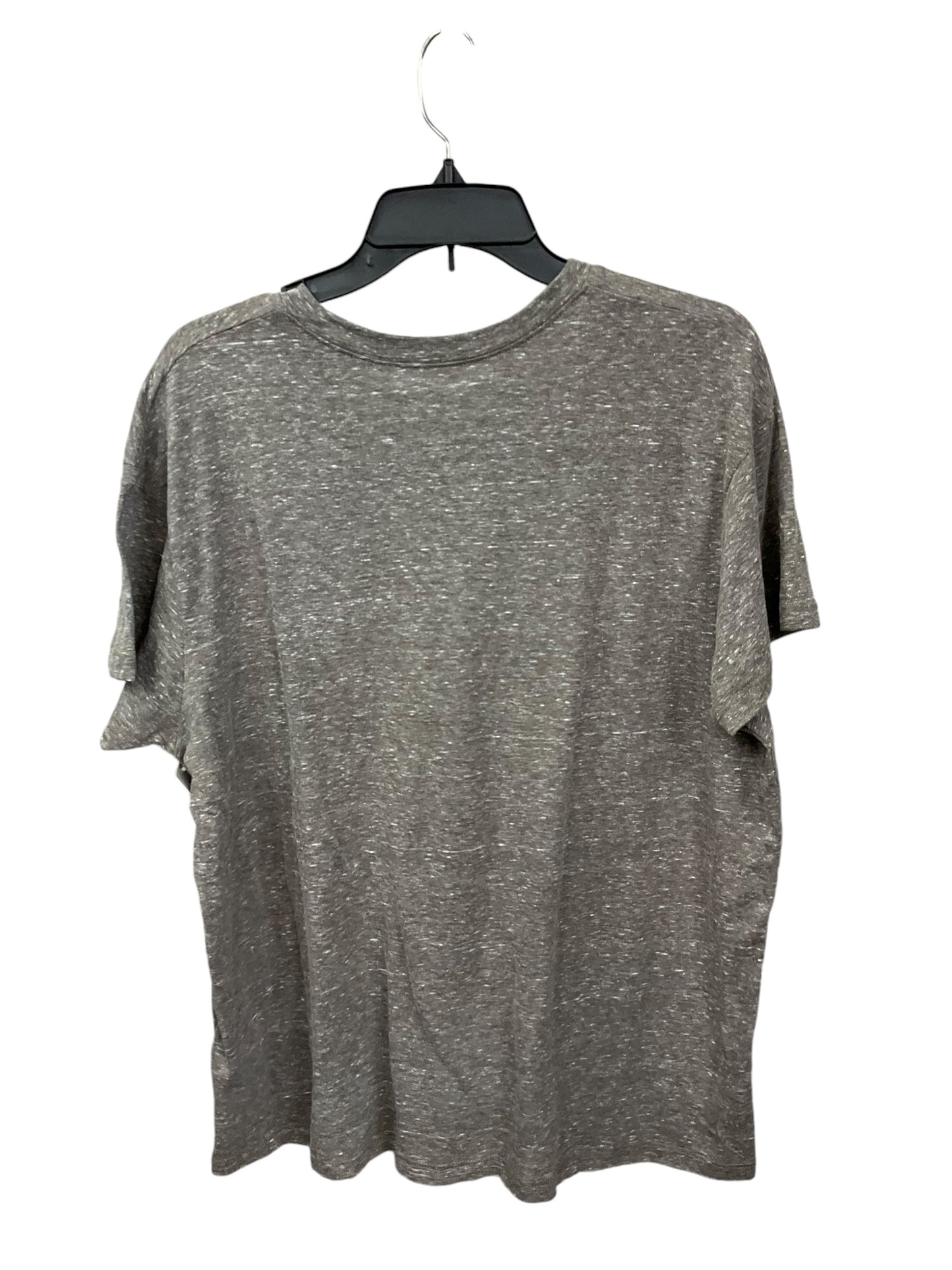 Top Short Sleeve By Russel Athletic In Grey, Size: 2x