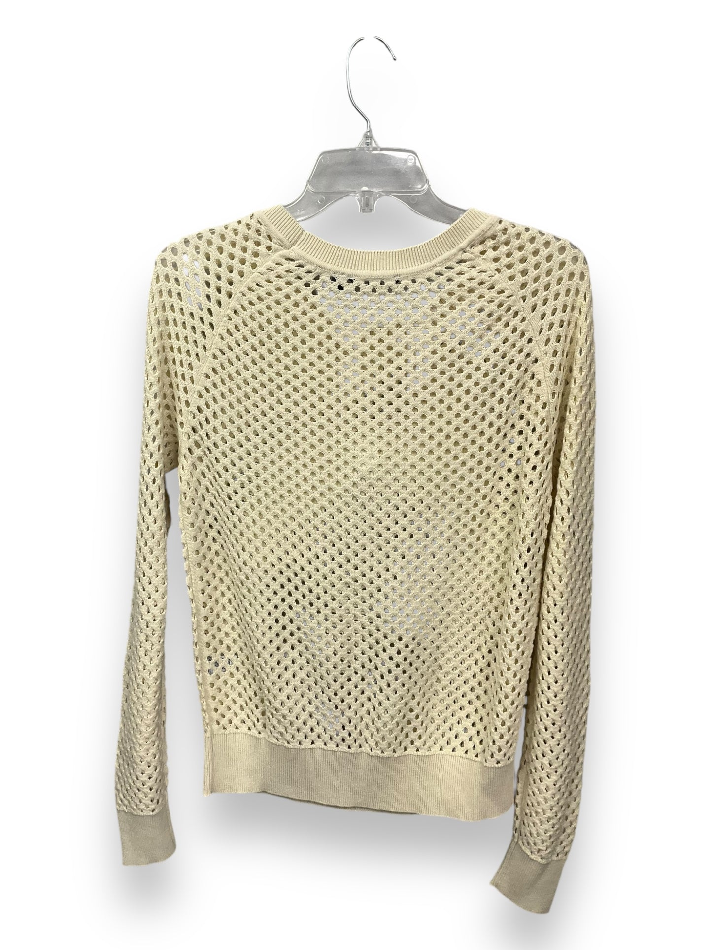 Top Long Sleeve By Peach In Beige, Size: S