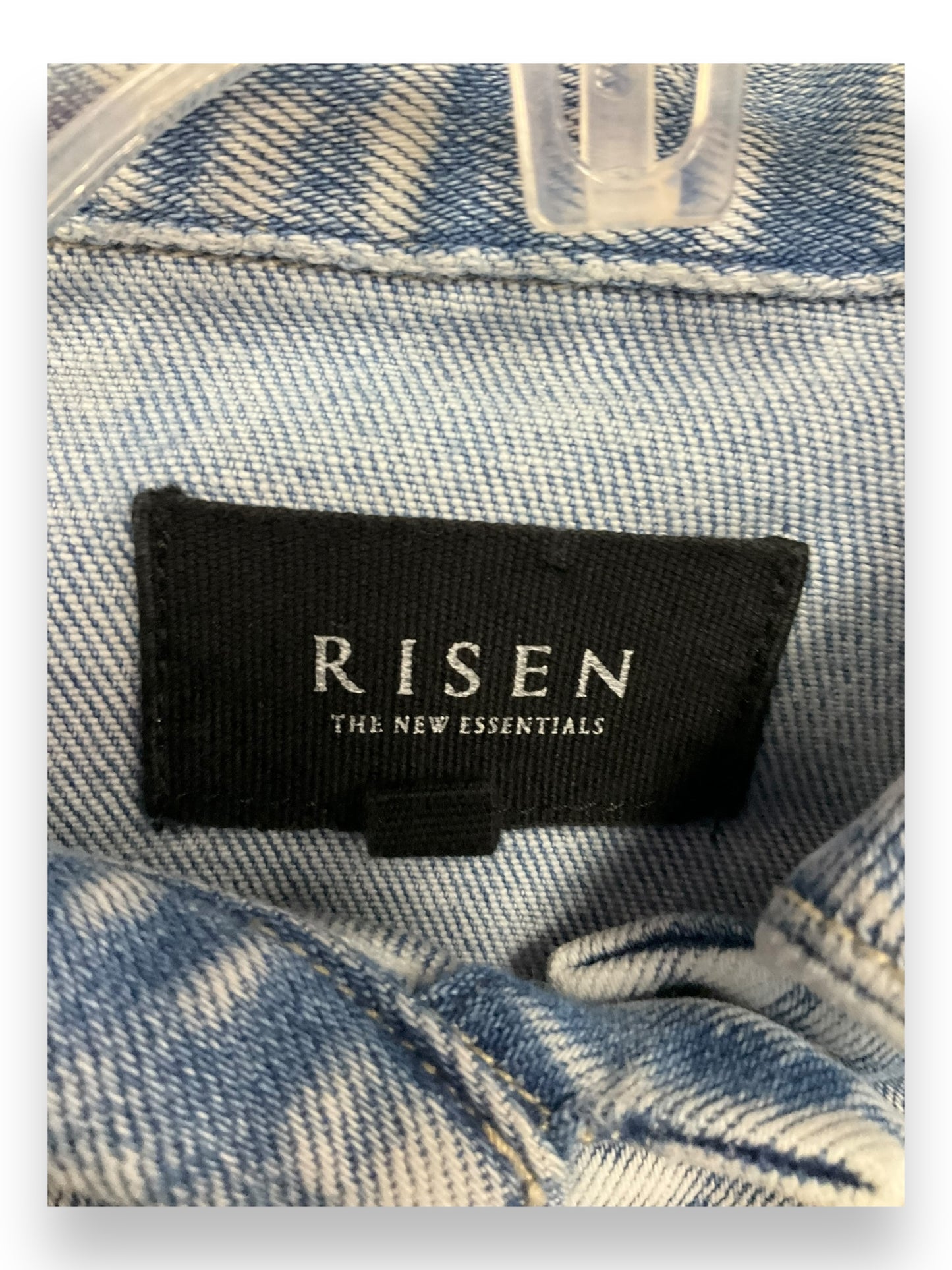 Jacket Denim By Risen In Blue Denim, Size: S