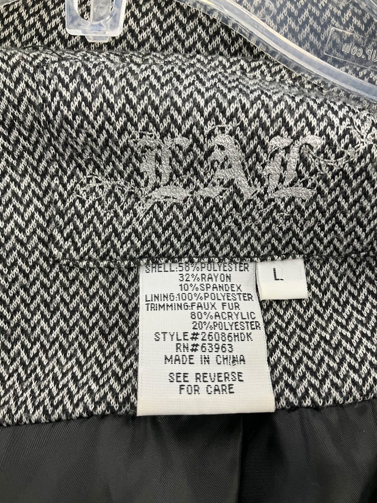 Jacket Other By Clothes Mentor In Grey, Size: 8.5