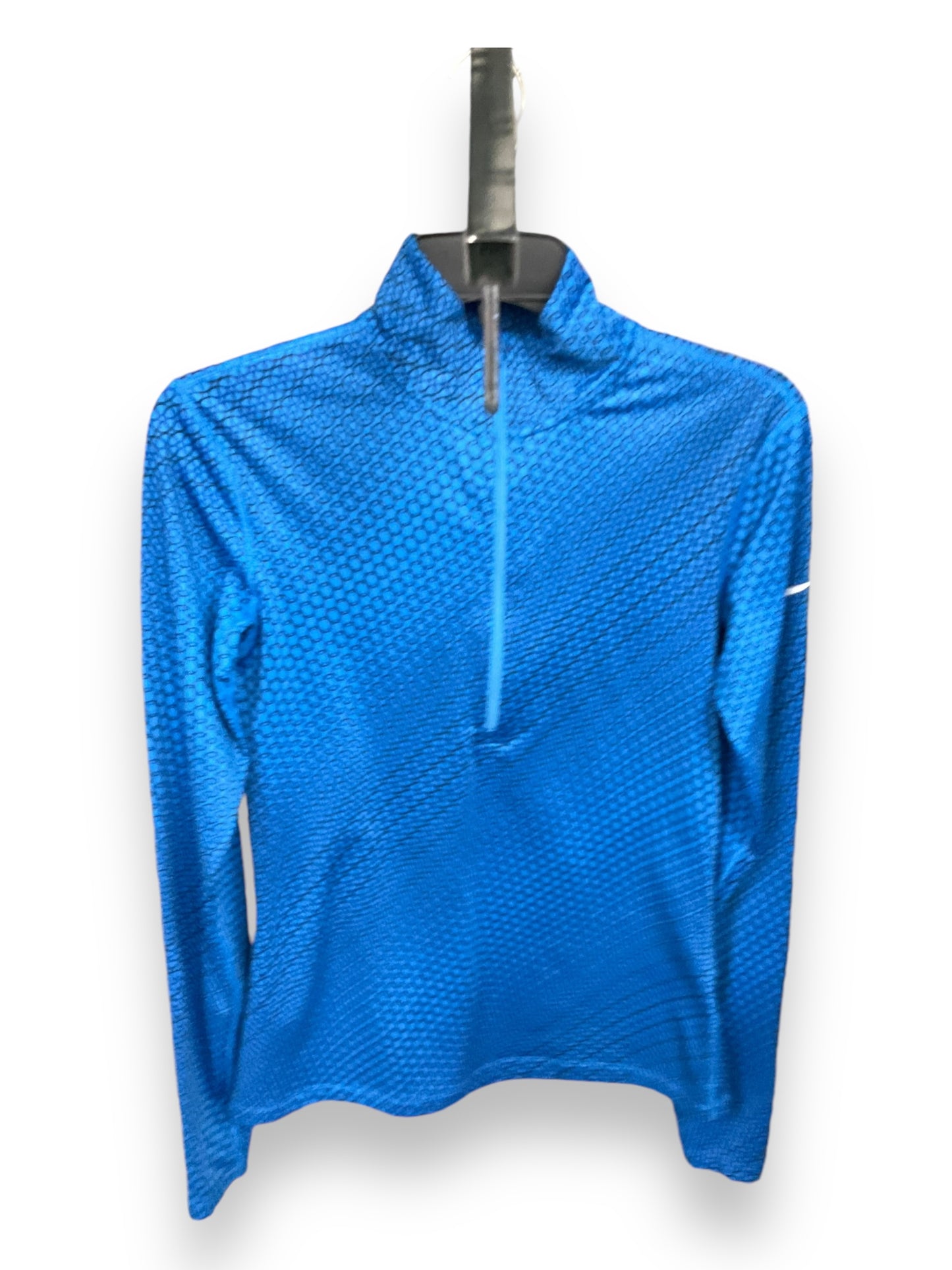 Athletic Jacket By Nike Apparel In Blue, Size: M