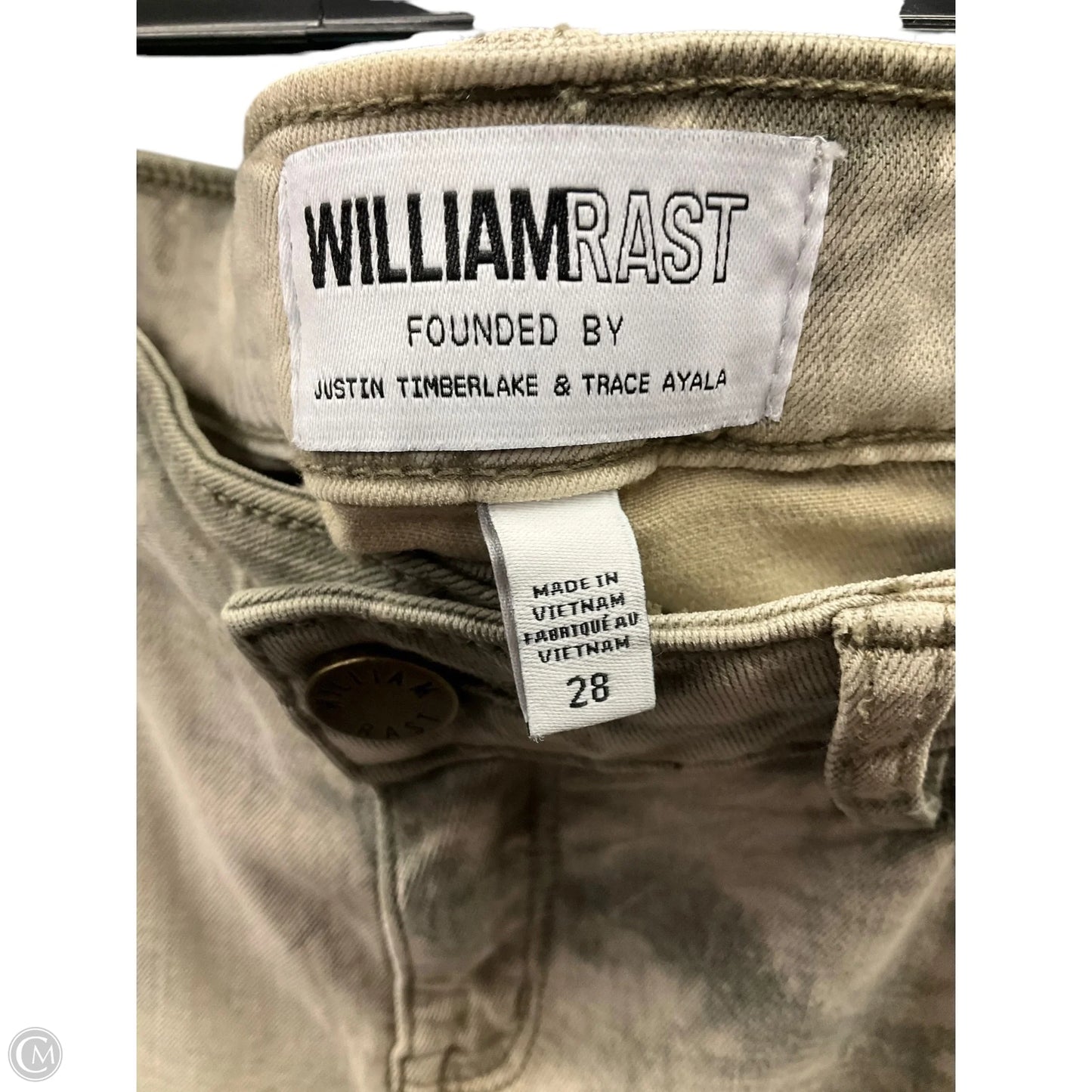 Jeans Skinny By William Rast In Green, Size: 6