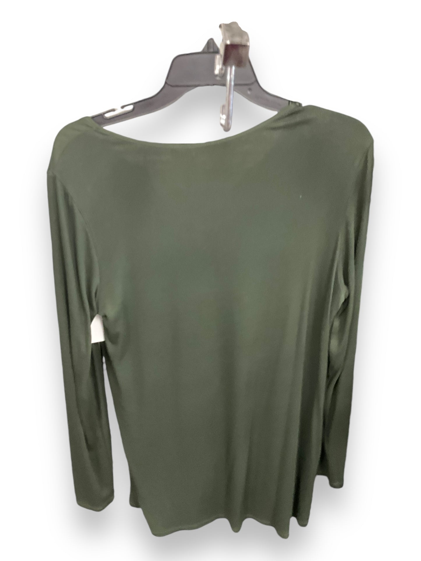 Top Long Sleeve By Soft Surroundings In Green, Size: S