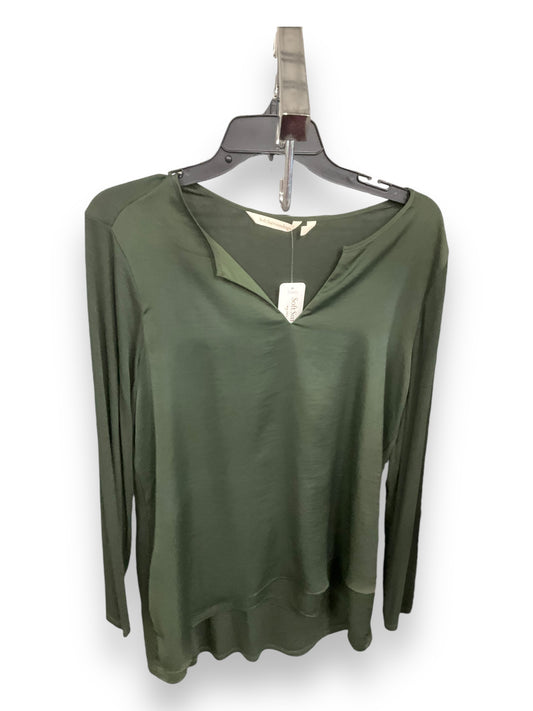 Top Long Sleeve By Soft Surroundings In Green, Size: S