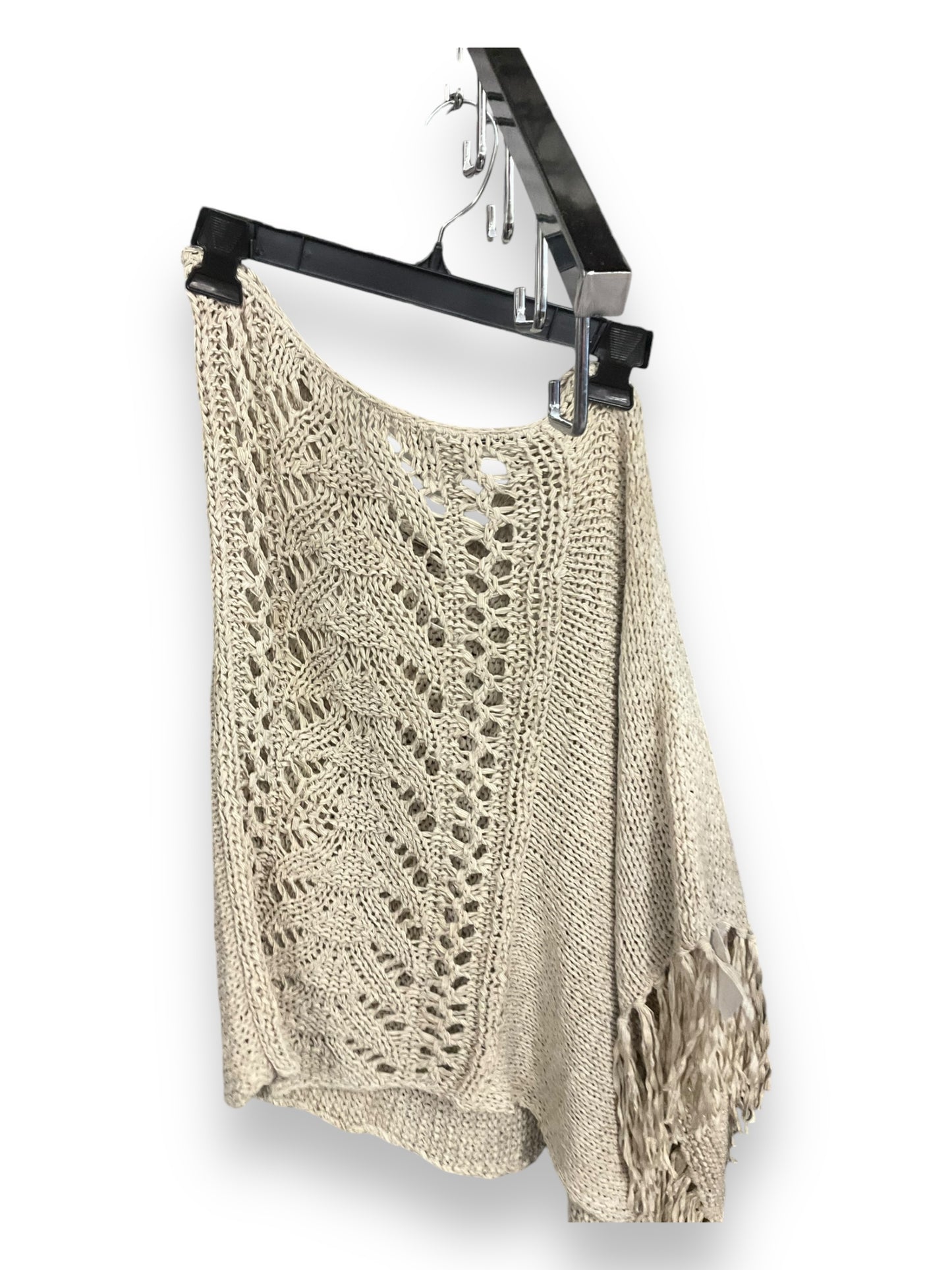 Poncho By White House Black Market In Beige, Size: Osfm