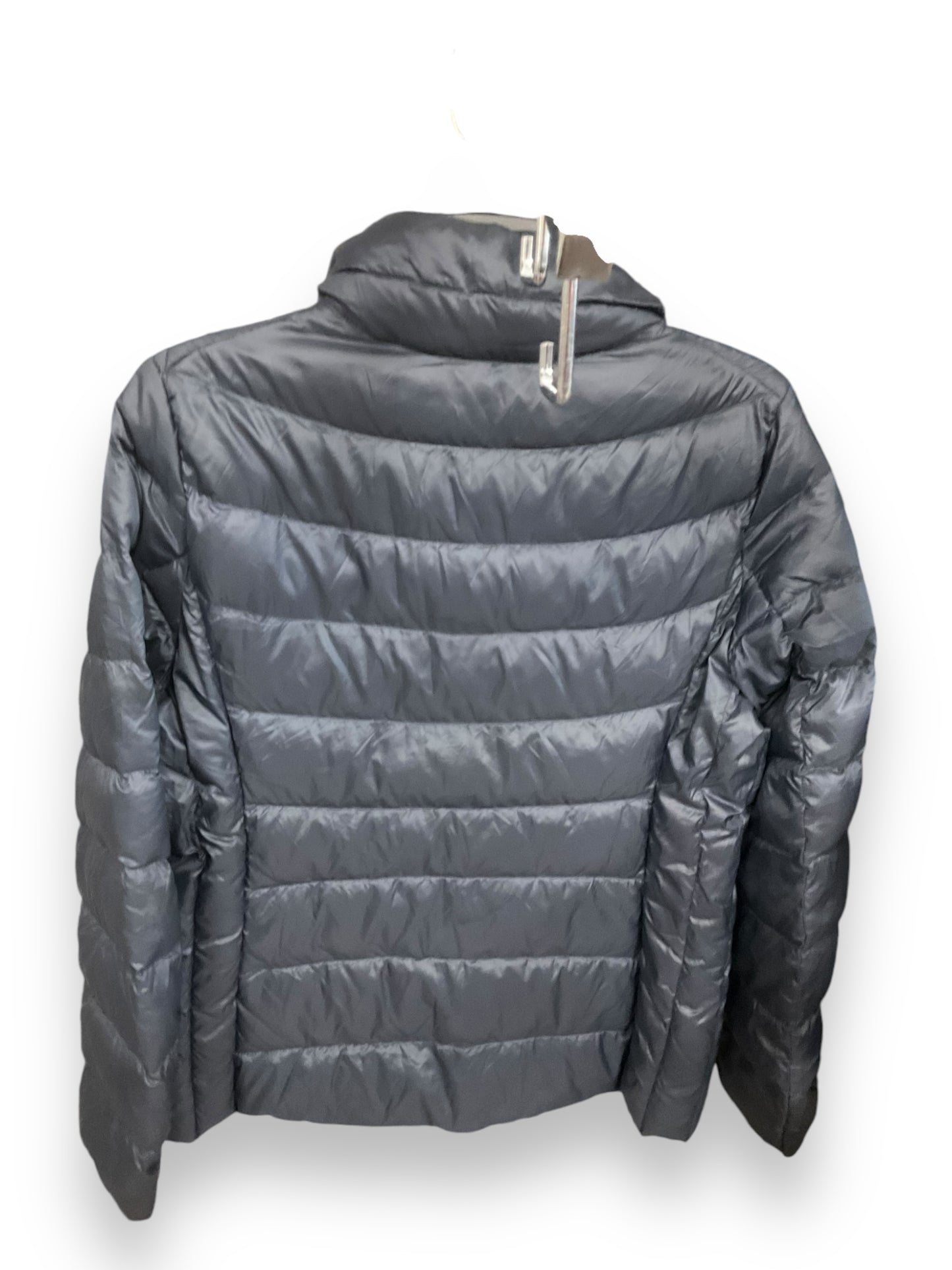 Jacket Puffer & Quilted By Uniqlo In Teal, Size: L