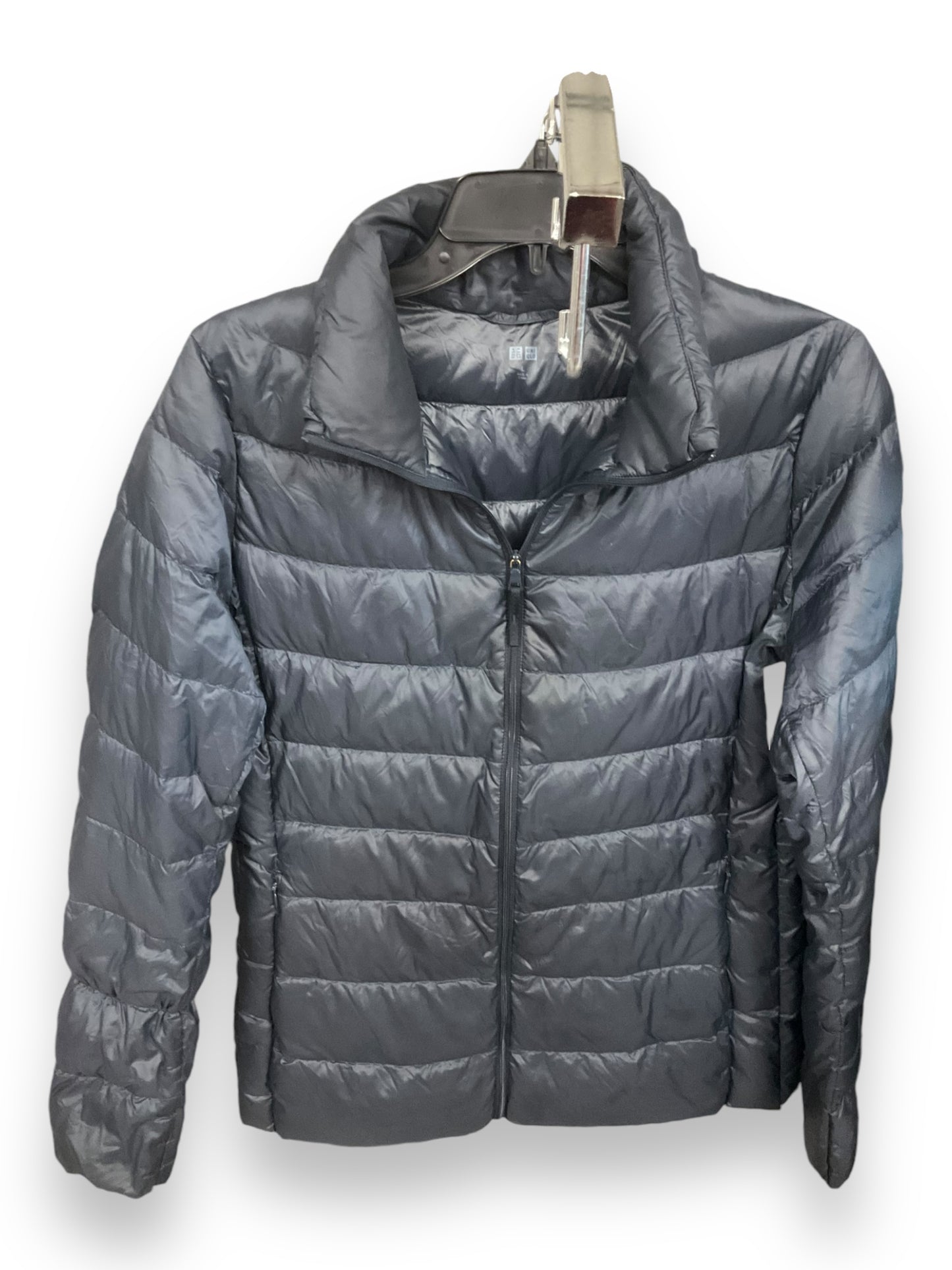 Jacket Puffer & Quilted By Uniqlo In Teal, Size: L