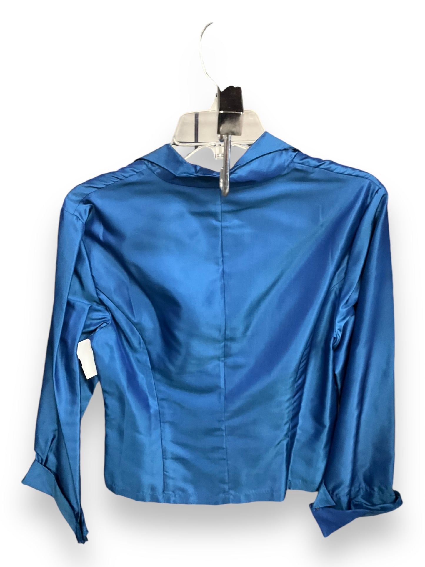 Top Long Sleeve By Talbots In Blue, Size: M