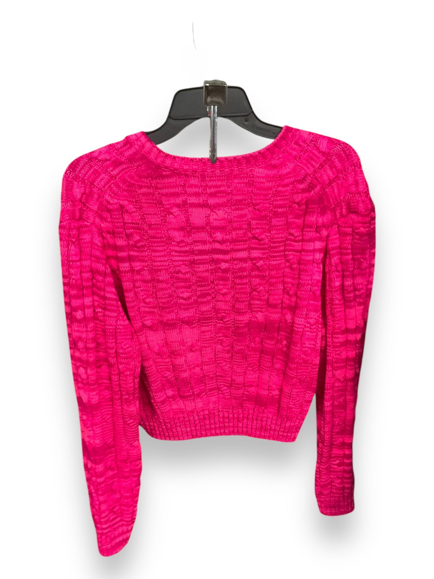 Sweater By Olivaceous In Pink, Size: L