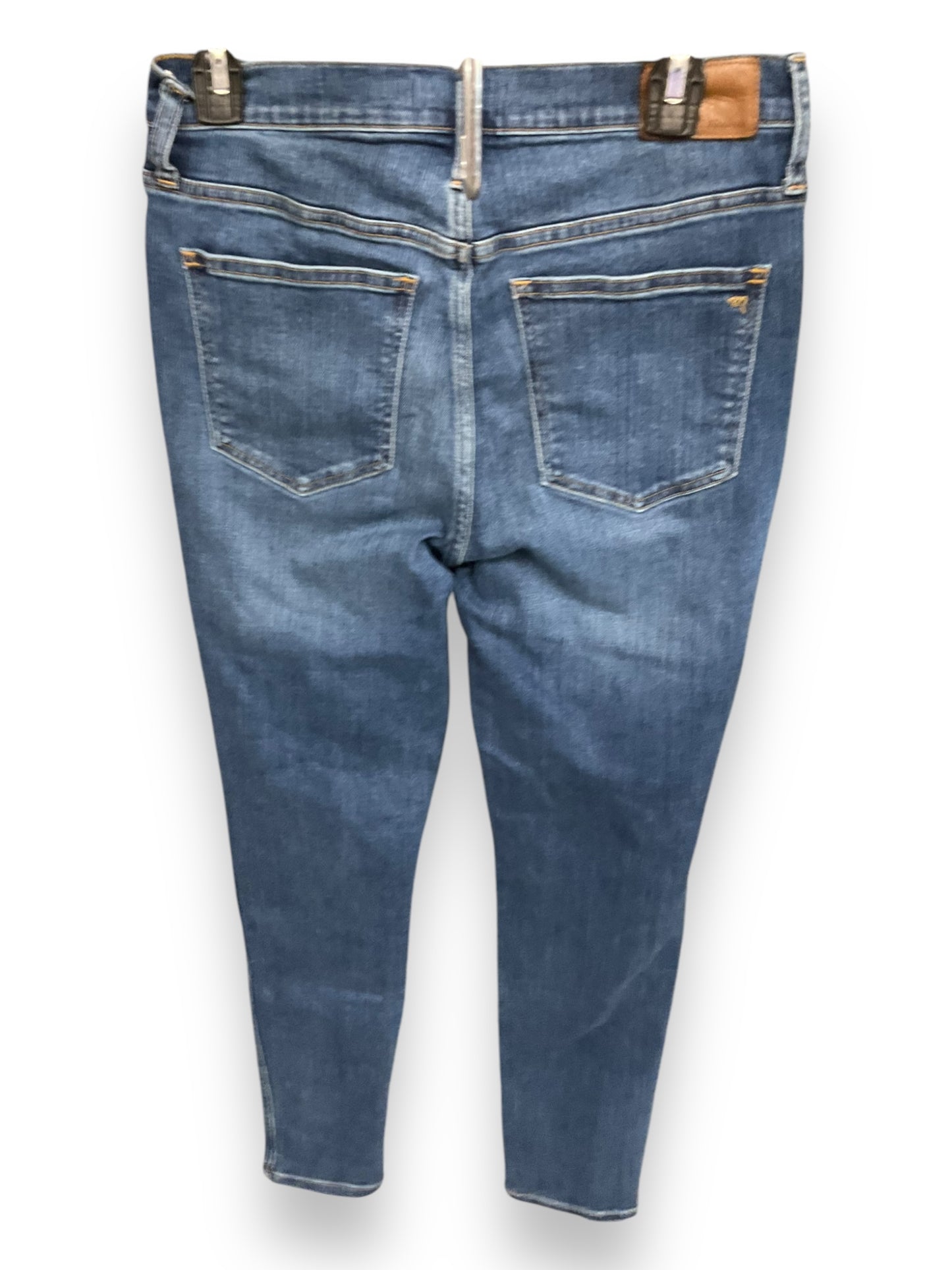 Jeans Straight By Madewell In Blue Denim, Size: 6