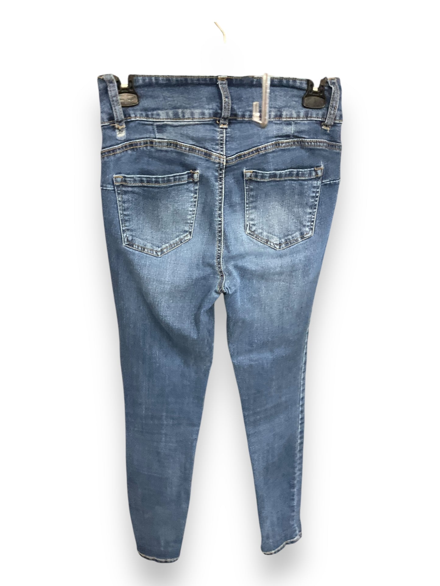 Jeans Skinny By D Jeans In Blue Denim, Size: 4