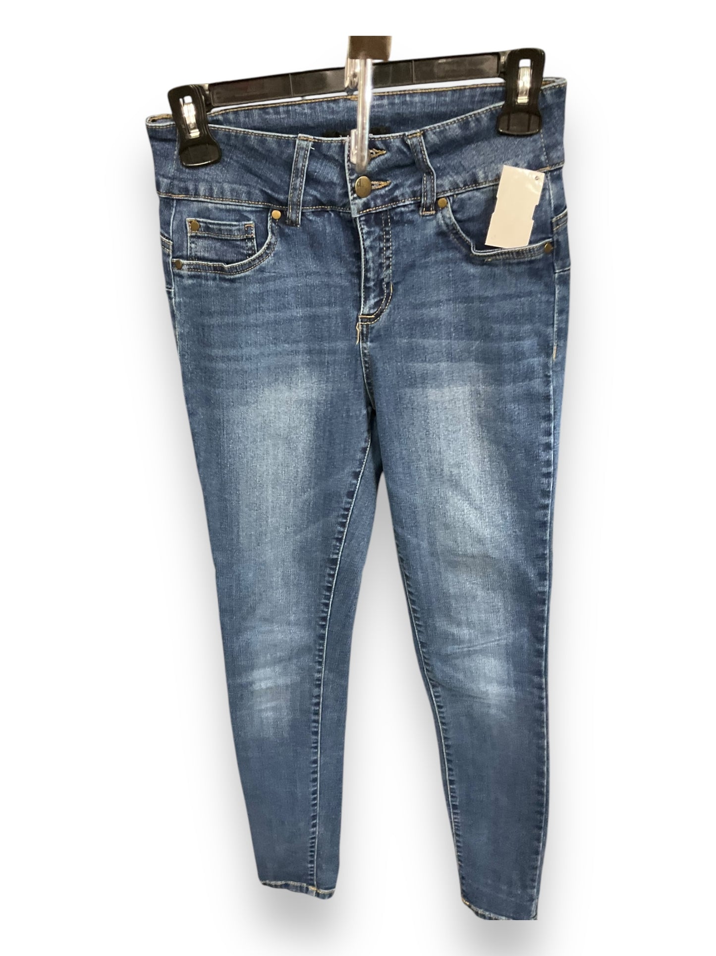 Jeans Skinny By D Jeans In Blue Denim, Size: 4