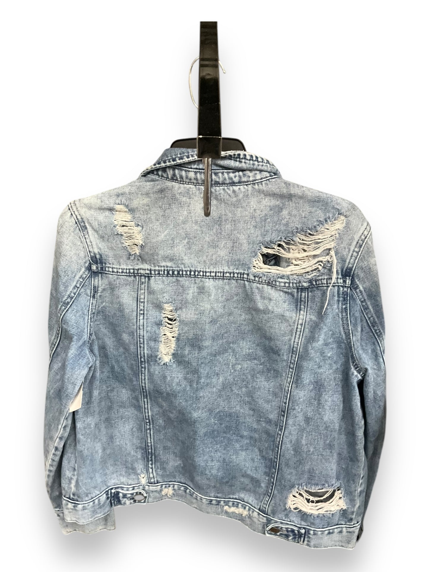 Jacket Denim By Refuge In Blue Denim, Size: M