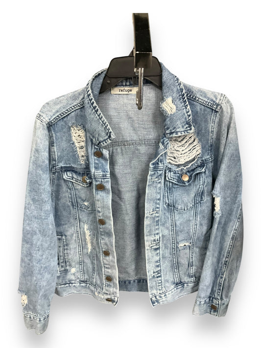 Jacket Denim By Refuge In Blue Denim, Size: M