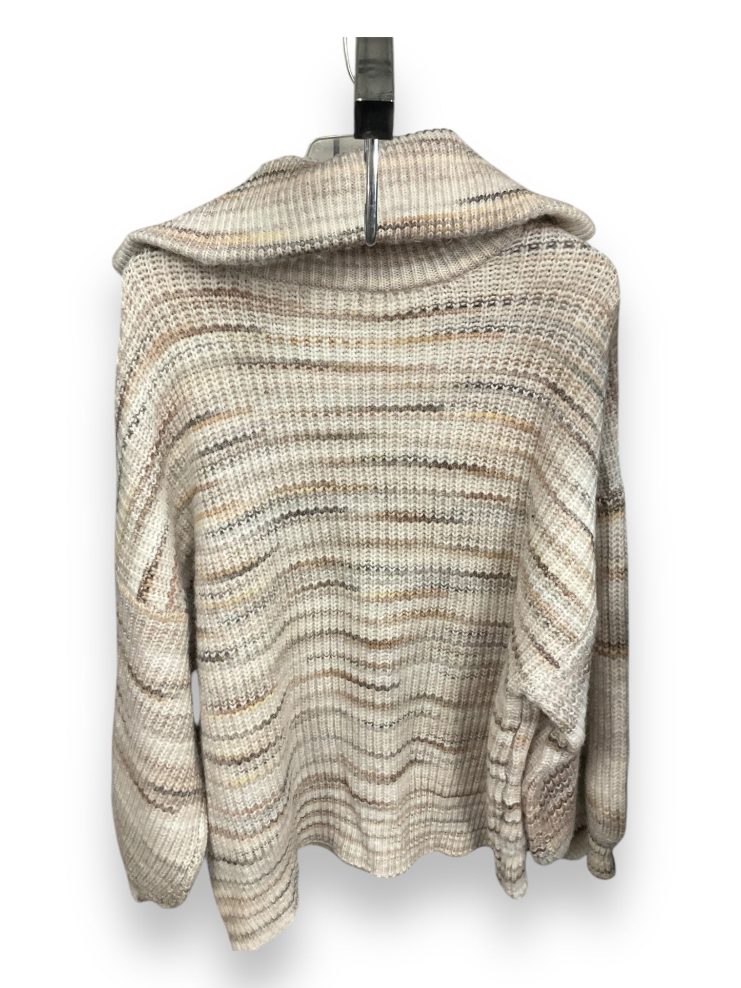 Cardigan By Clothes Mentor In Beige, Size: 3x