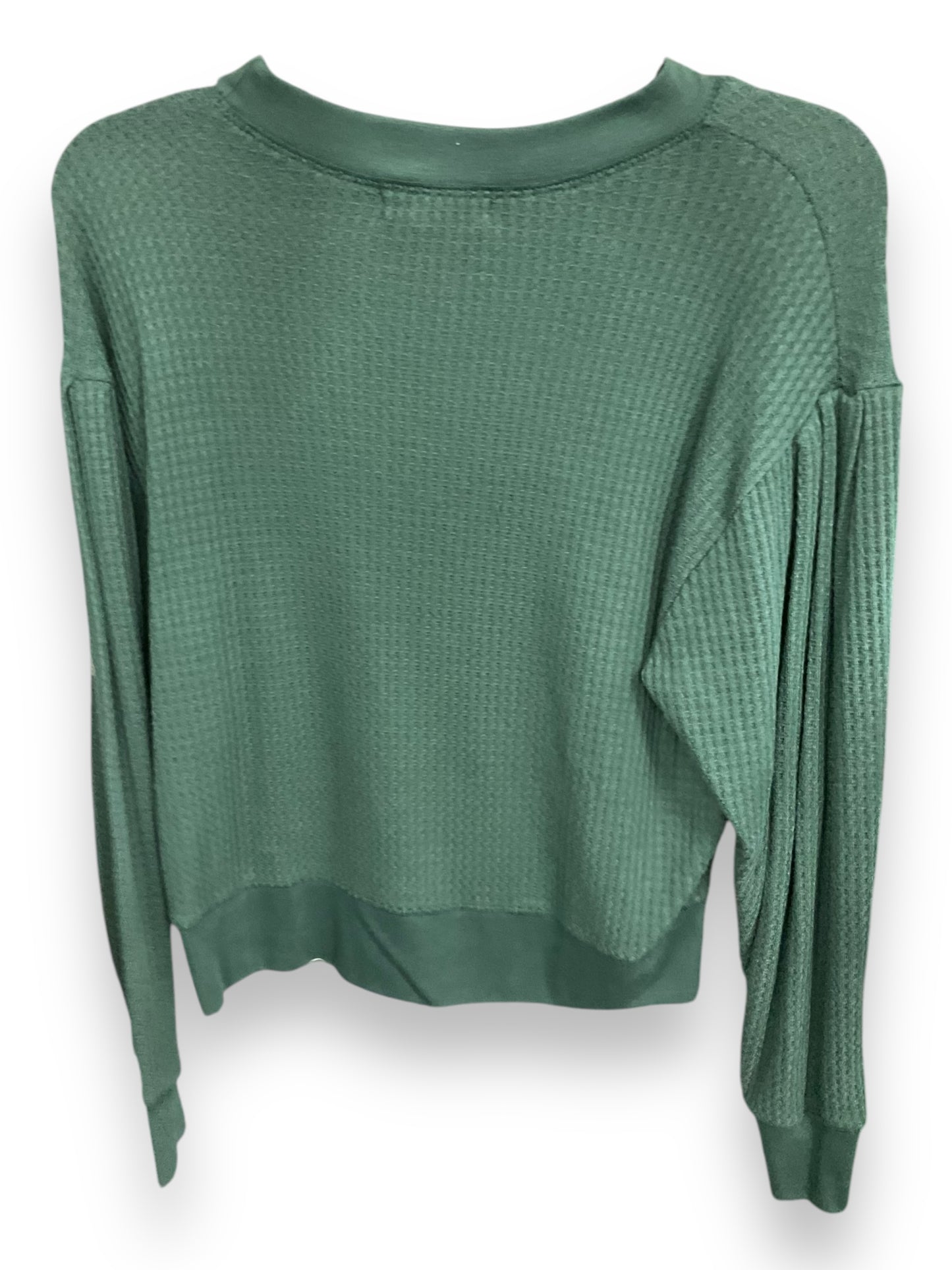 Top Long Sleeve Basic By Treasure And Bond In Green, Size: S