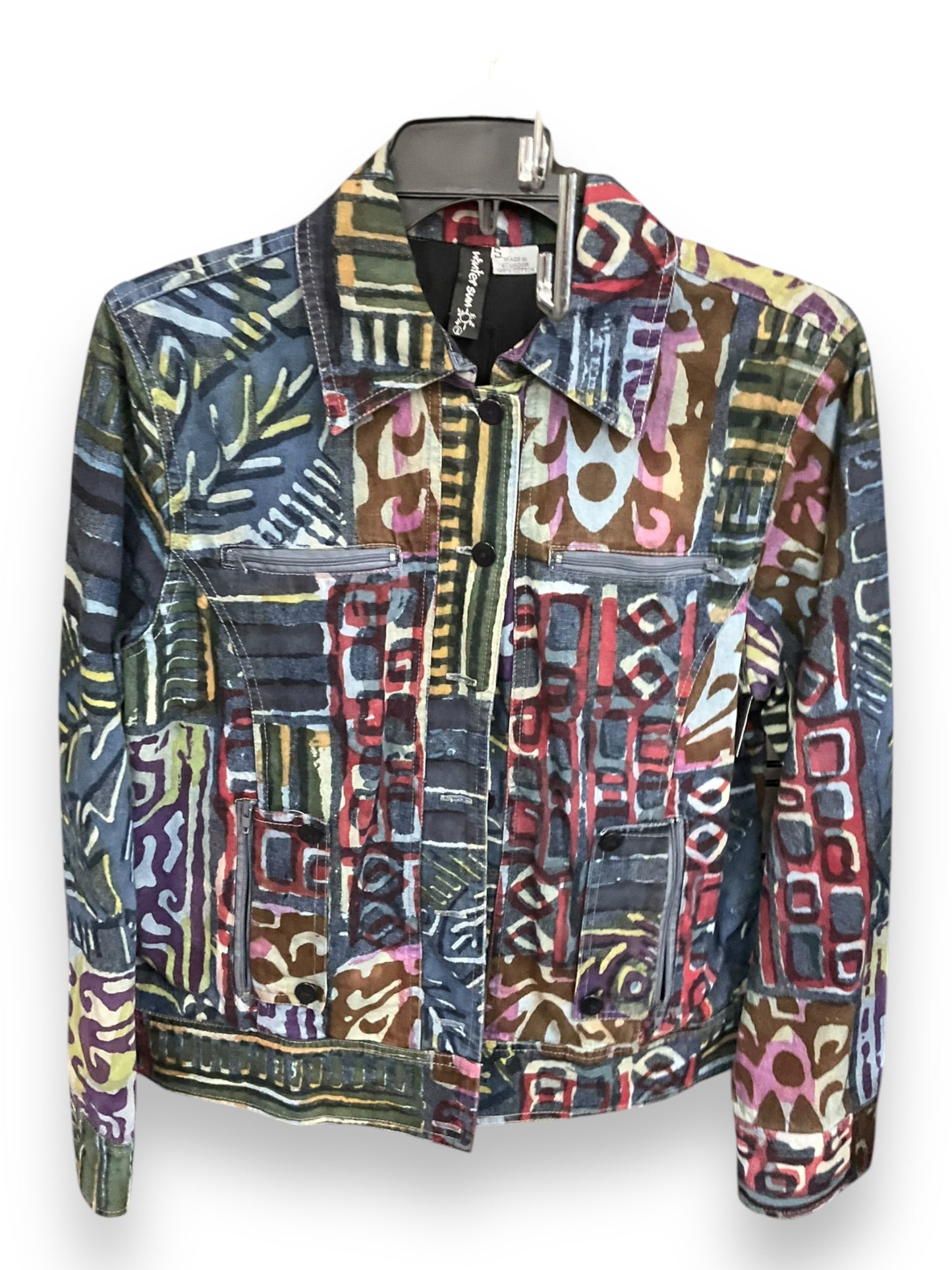 Jacket Other By Clothes Mentor In Multi-colored, Size: S