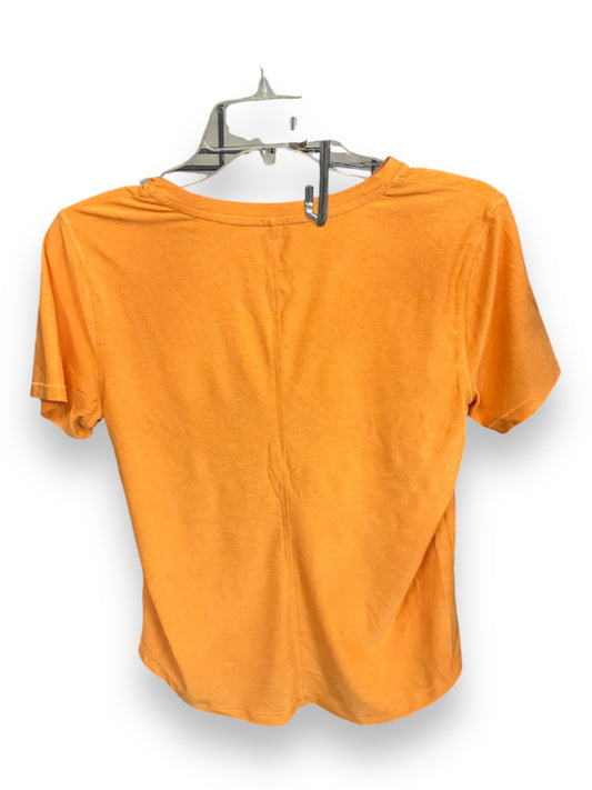 Top Short Sleeve Basic By Dsg Outerwear In Orange, Size: S