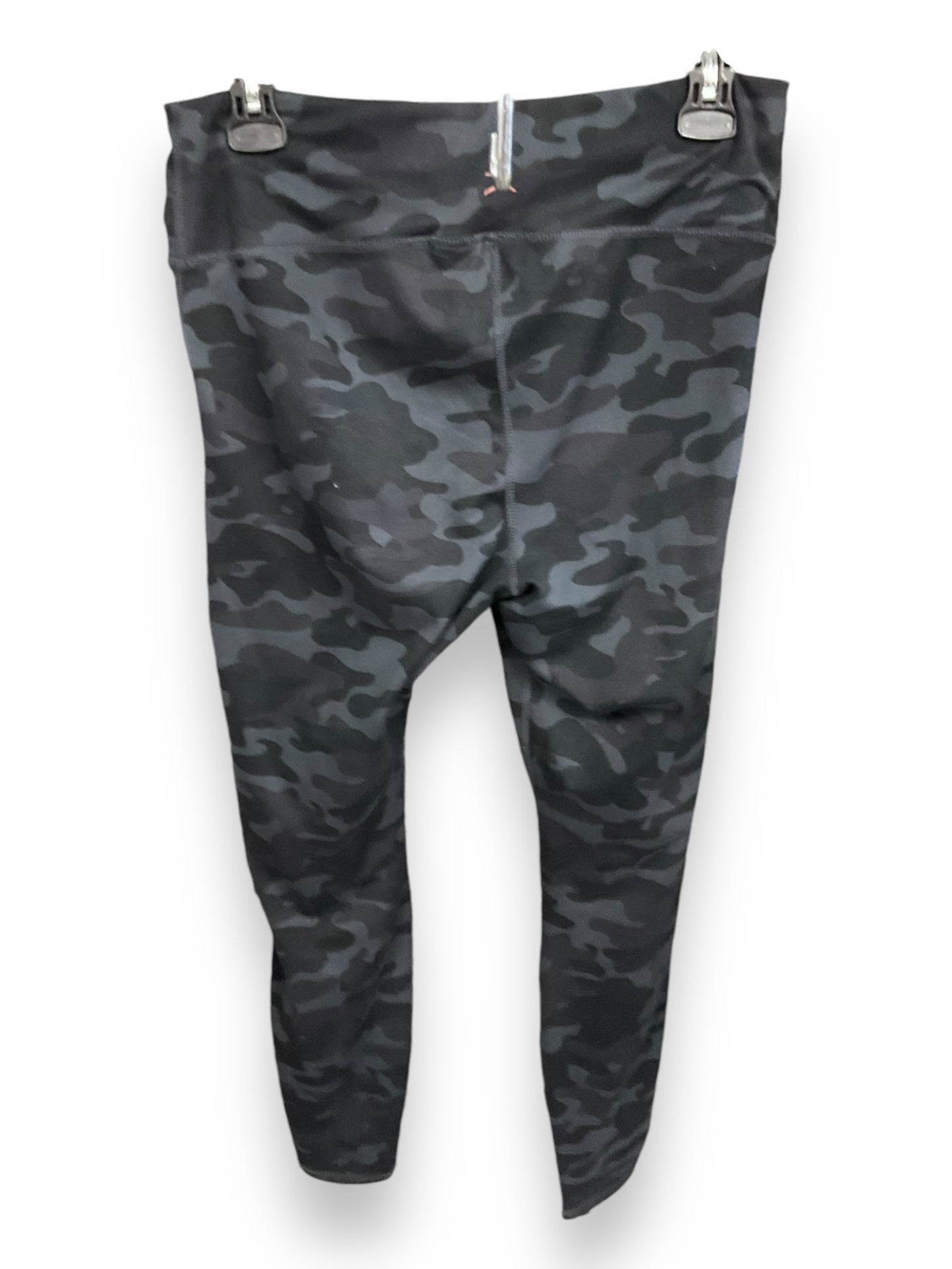 Athletic Leggings By Danskin In Camouflage Print, Size: L