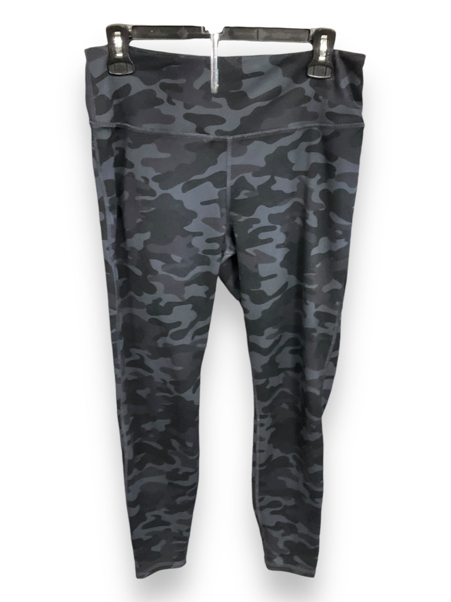 Athletic Leggings By Danskin In Camouflage Print, Size: L