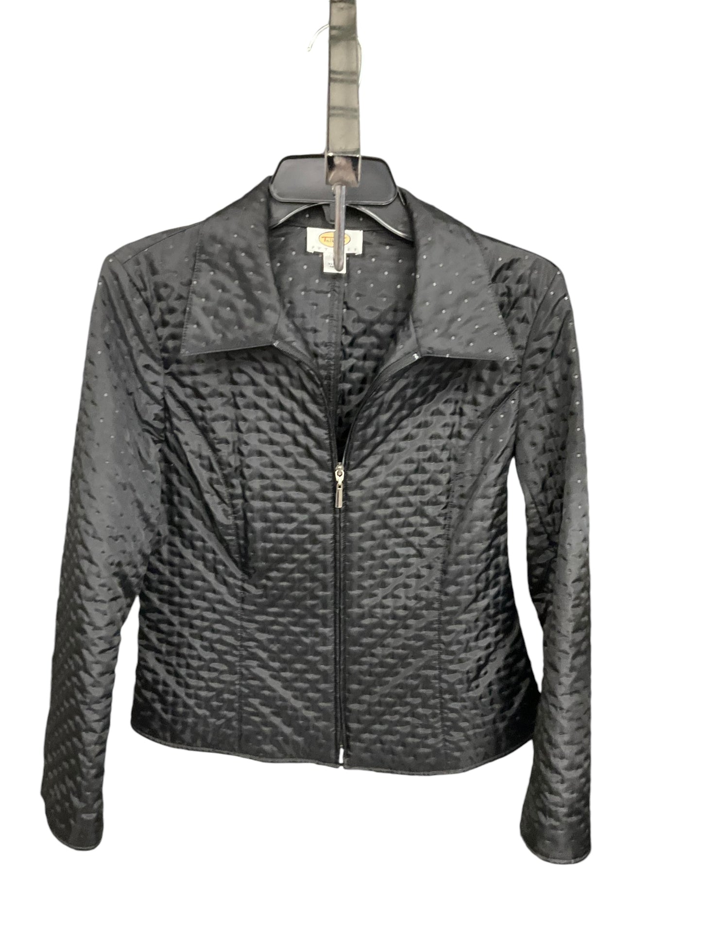 Jacket Puffer & Quilted By Talbots In Black, Size: M