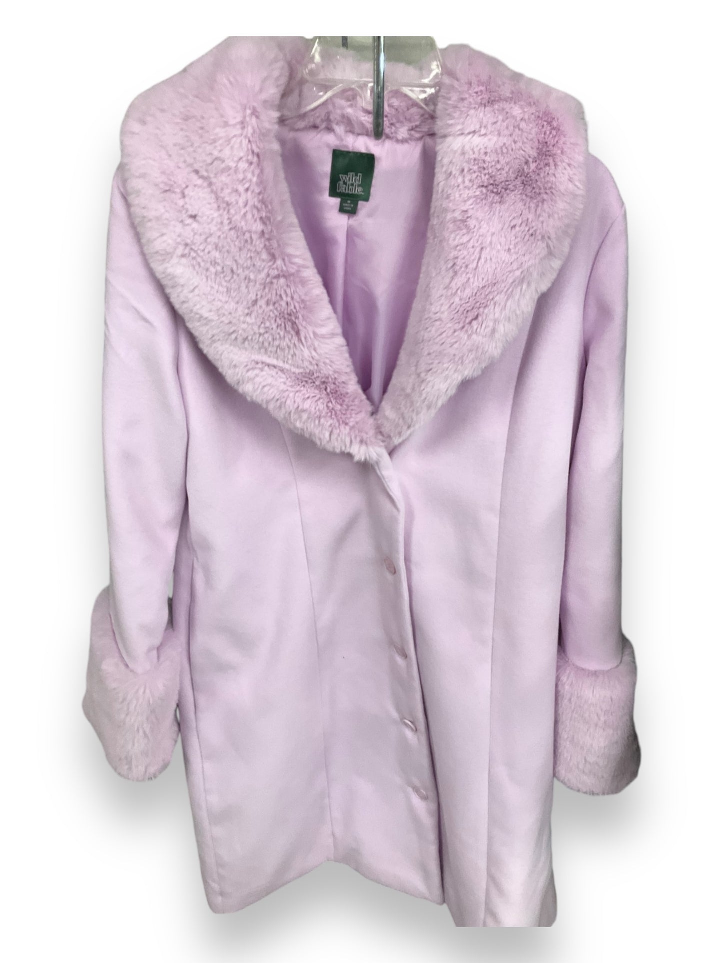 Coat Other By Wild Fable In Purple, Size: M