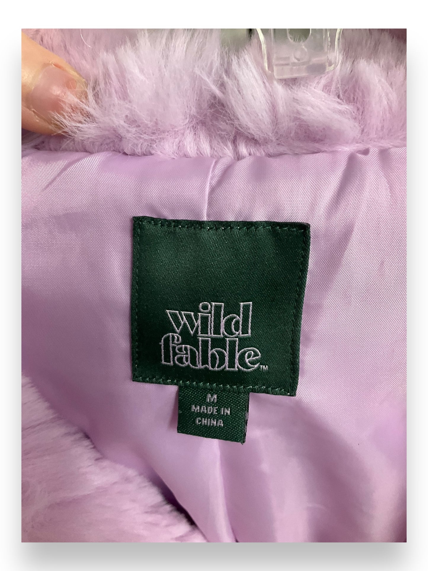 Coat Other By Wild Fable In Purple, Size: M