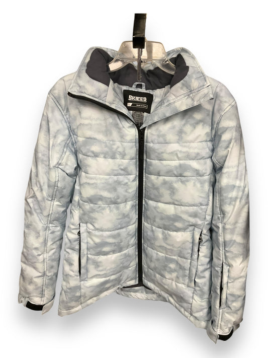 Coat Puffer & Quilted By Clothes Mentor In Blue, Size: L