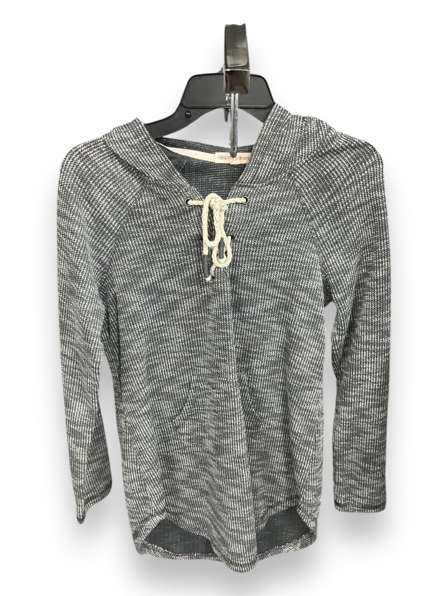 Top Long Sleeve By Clothes Mentor In Grey, Size: M