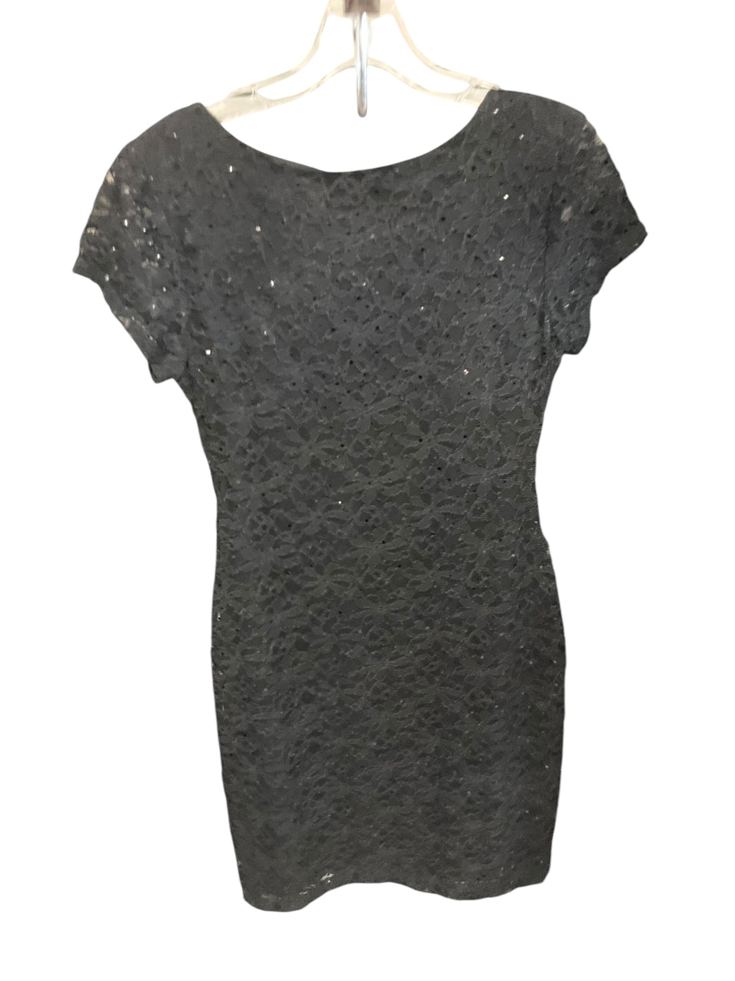 Dress Casual Midi By Connected Apparel In Black, Size: 6