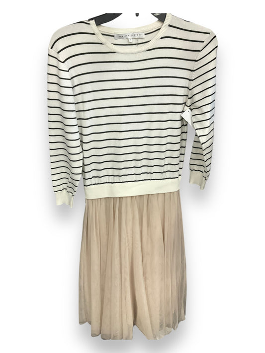 Dress Casual Midi By English Factory In Ivory, Size: L