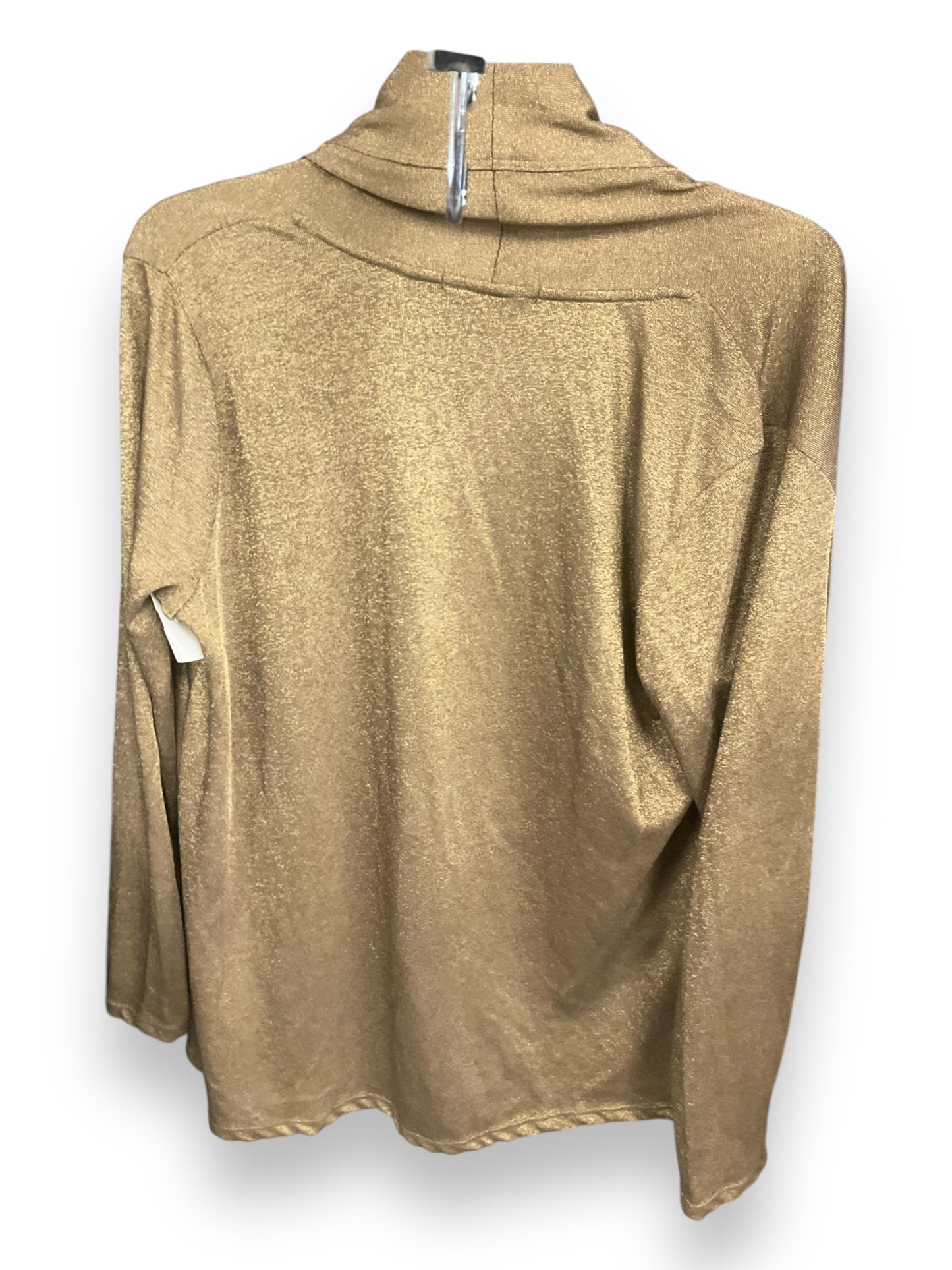 Cardigan By Lauren By Ralph Lauren In Gold, Size: L