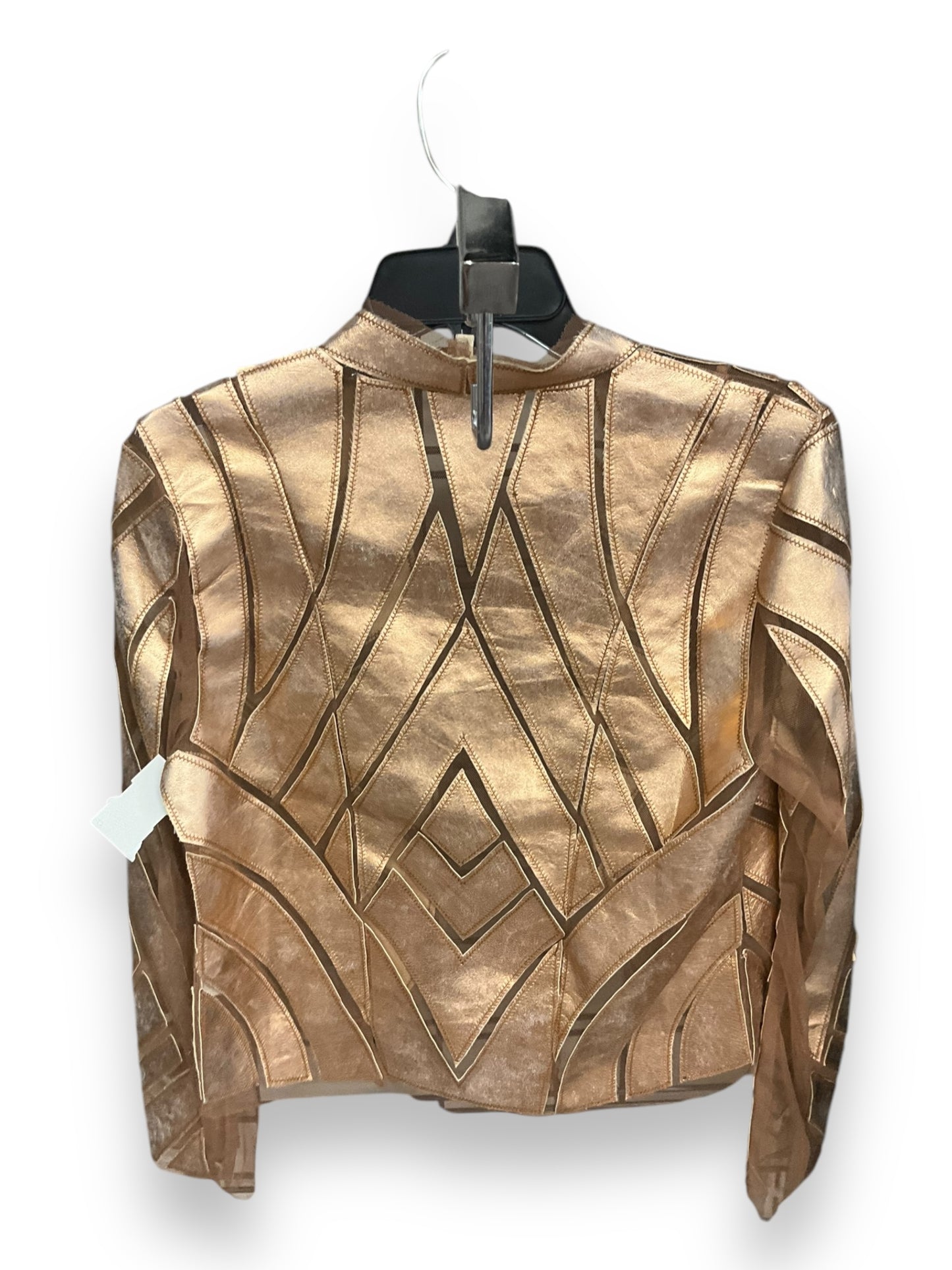 Bolero By Clothes Mentor In Bronze, Size: S