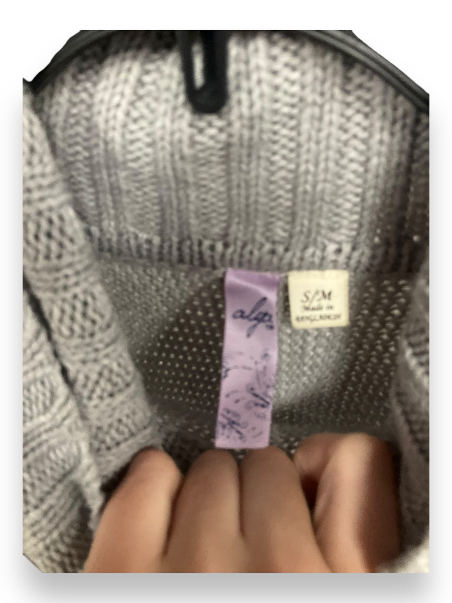 Sweater By Alya In Grey, Size: M