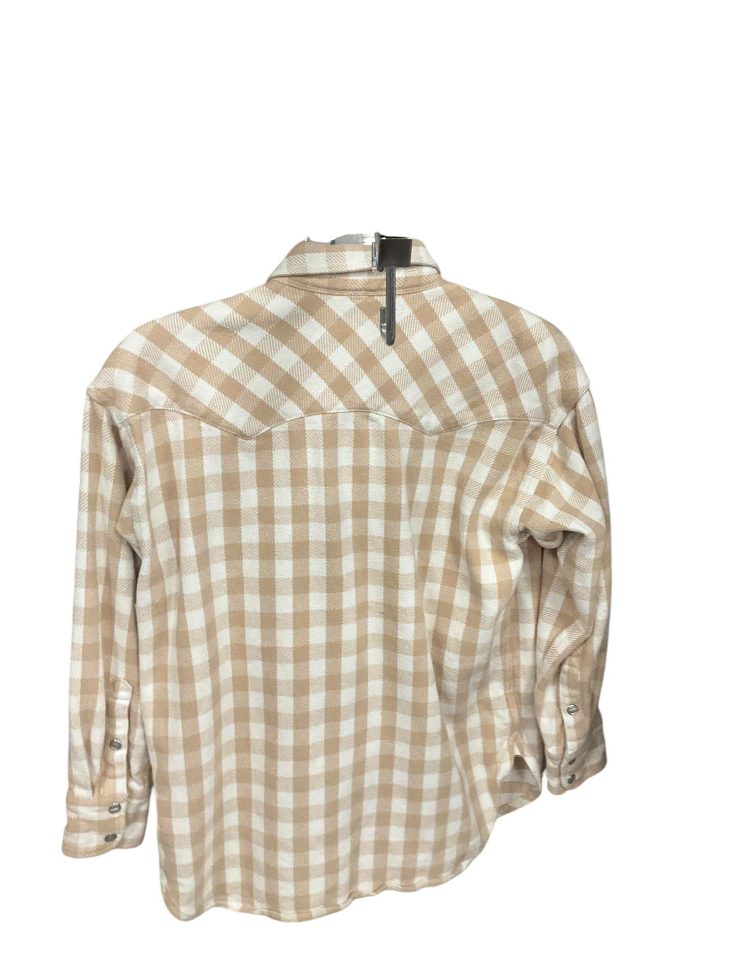 Jacket Shirt By J. Crew In Beige, Size: Xs