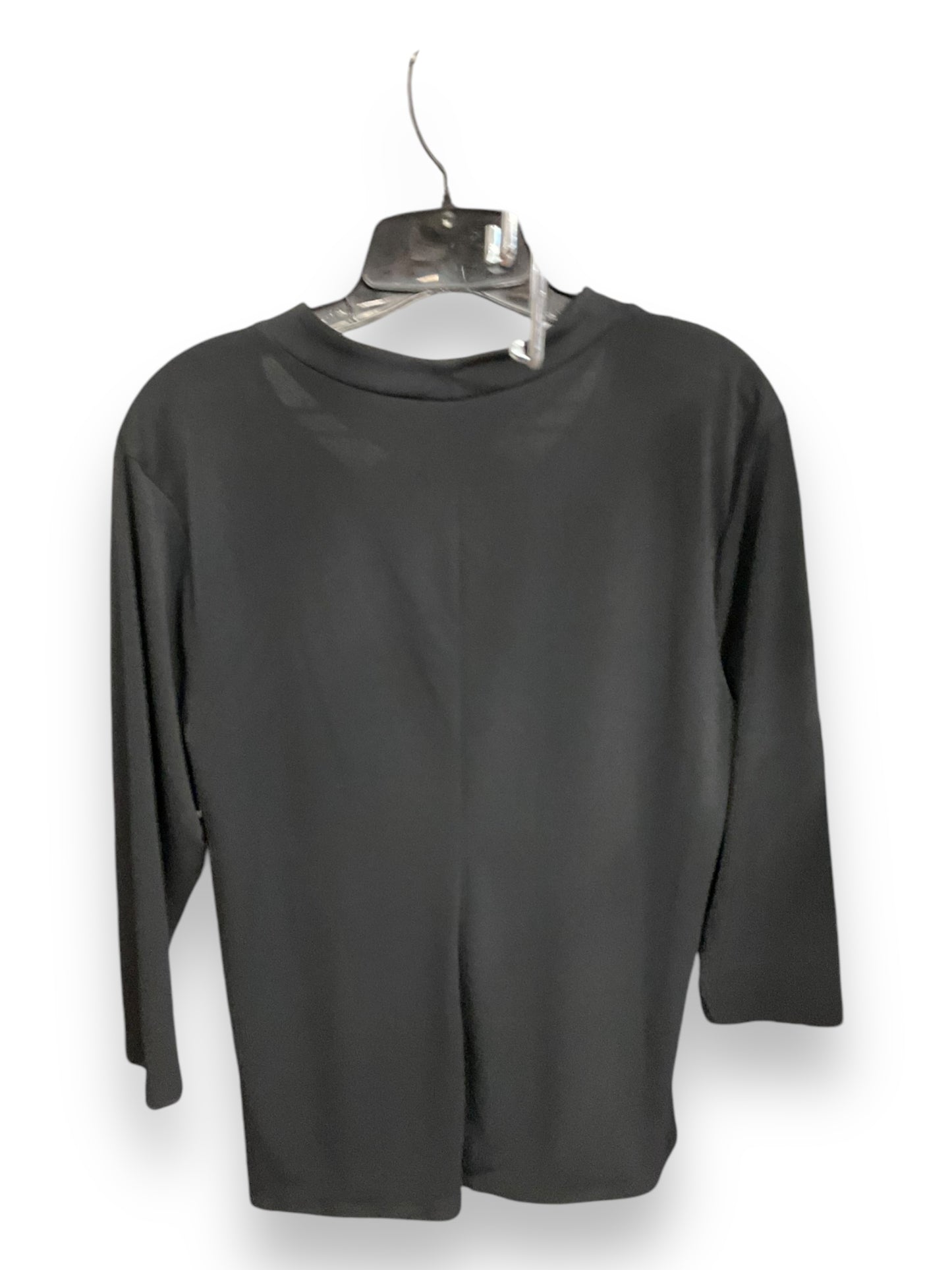 Top Long Sleeve By Bold Elements In Black, Size: Xl