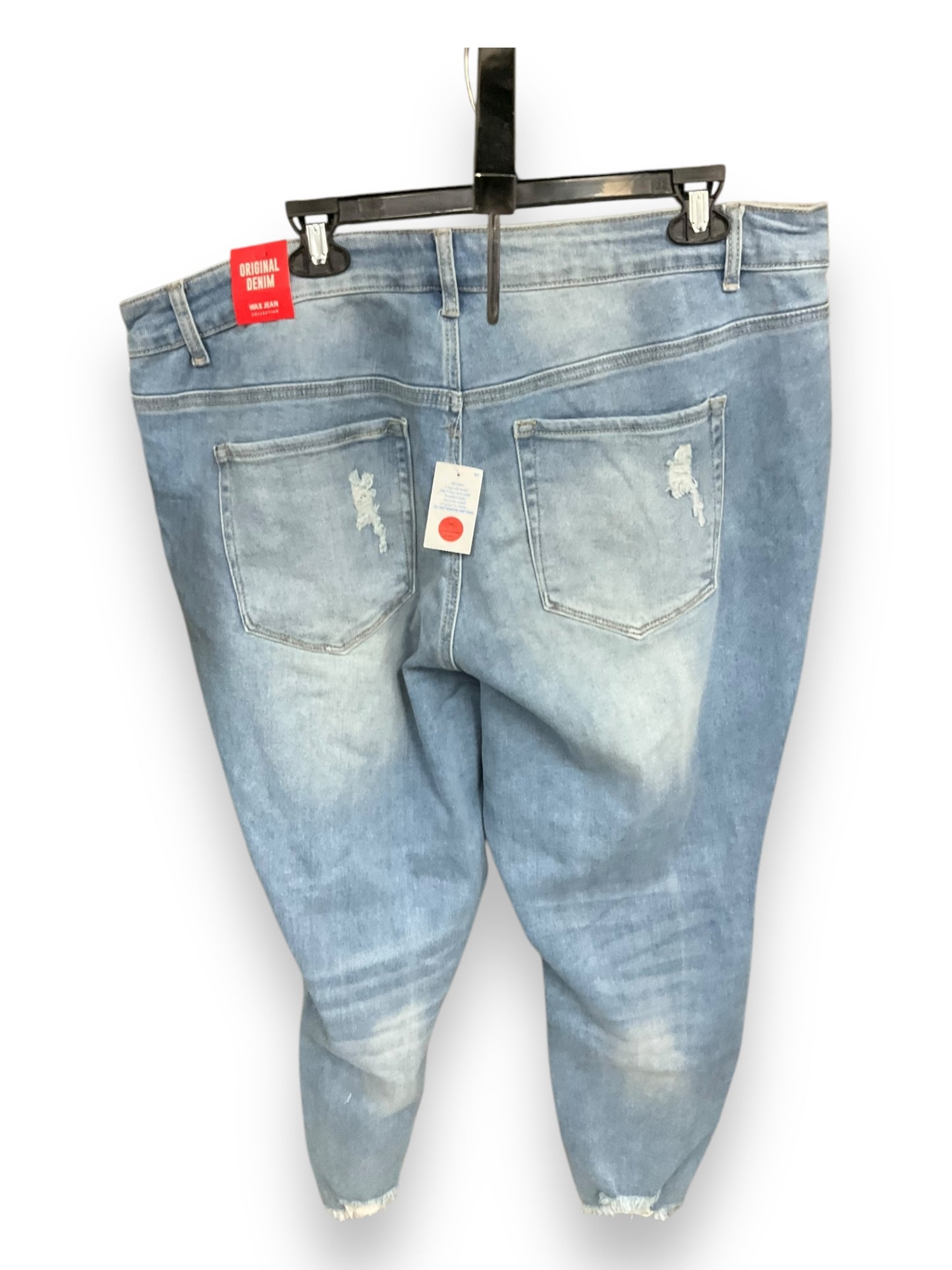 Jeans Skinny By Clothes Mentor In Blue Denim, Size: 22