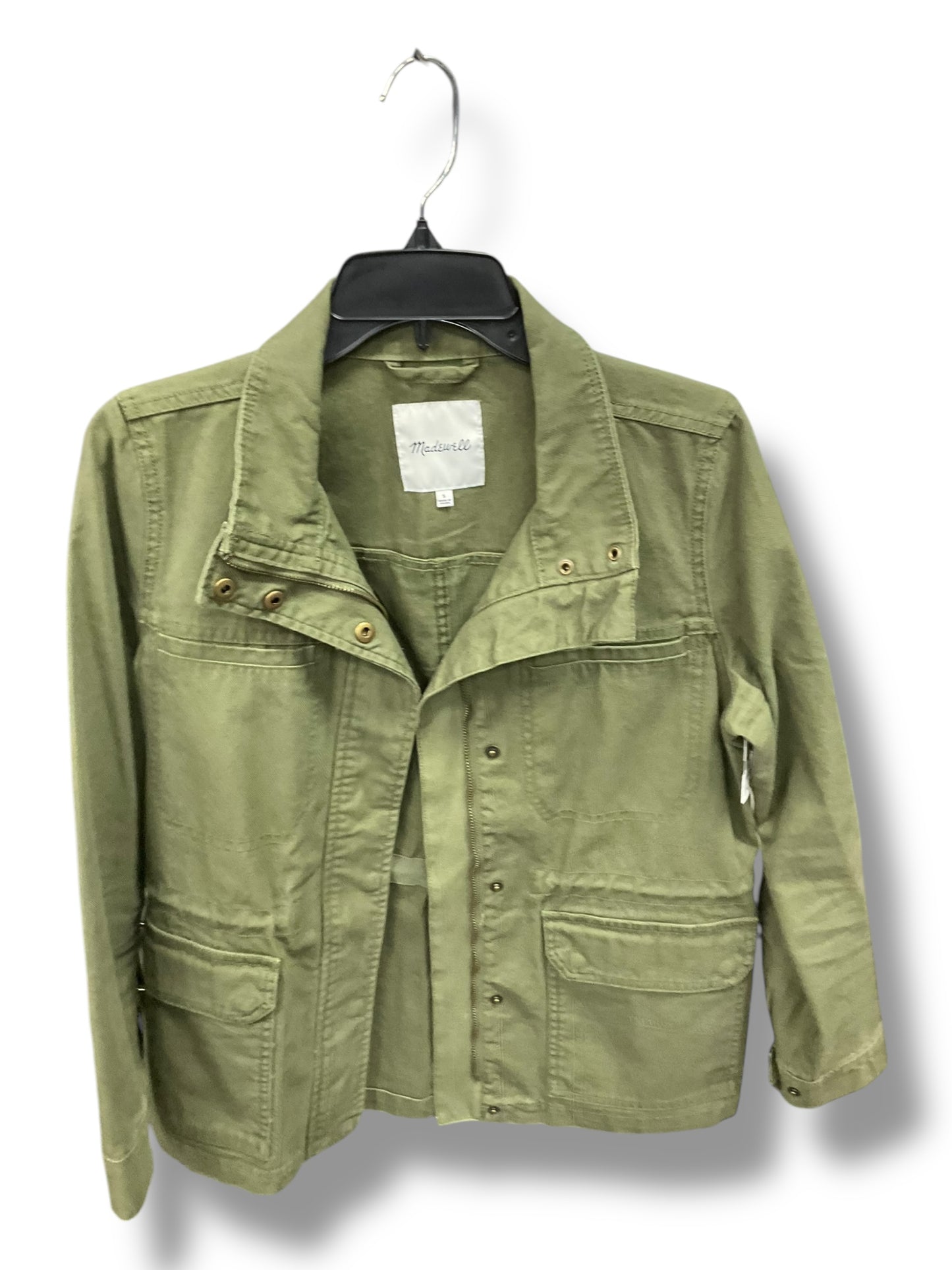 Jacket Utility By Madewell In Green, Size: S