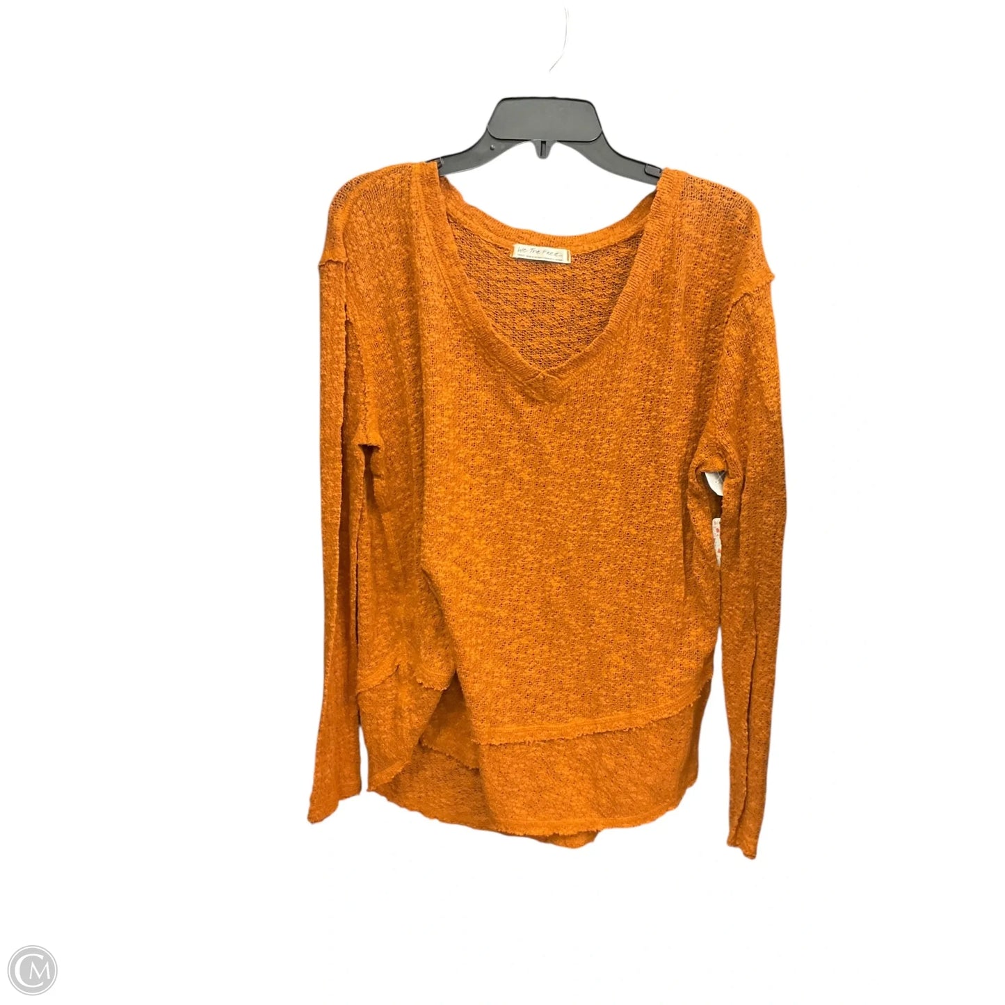 Top Long Sleeve By We The Free In Orange, Size: S