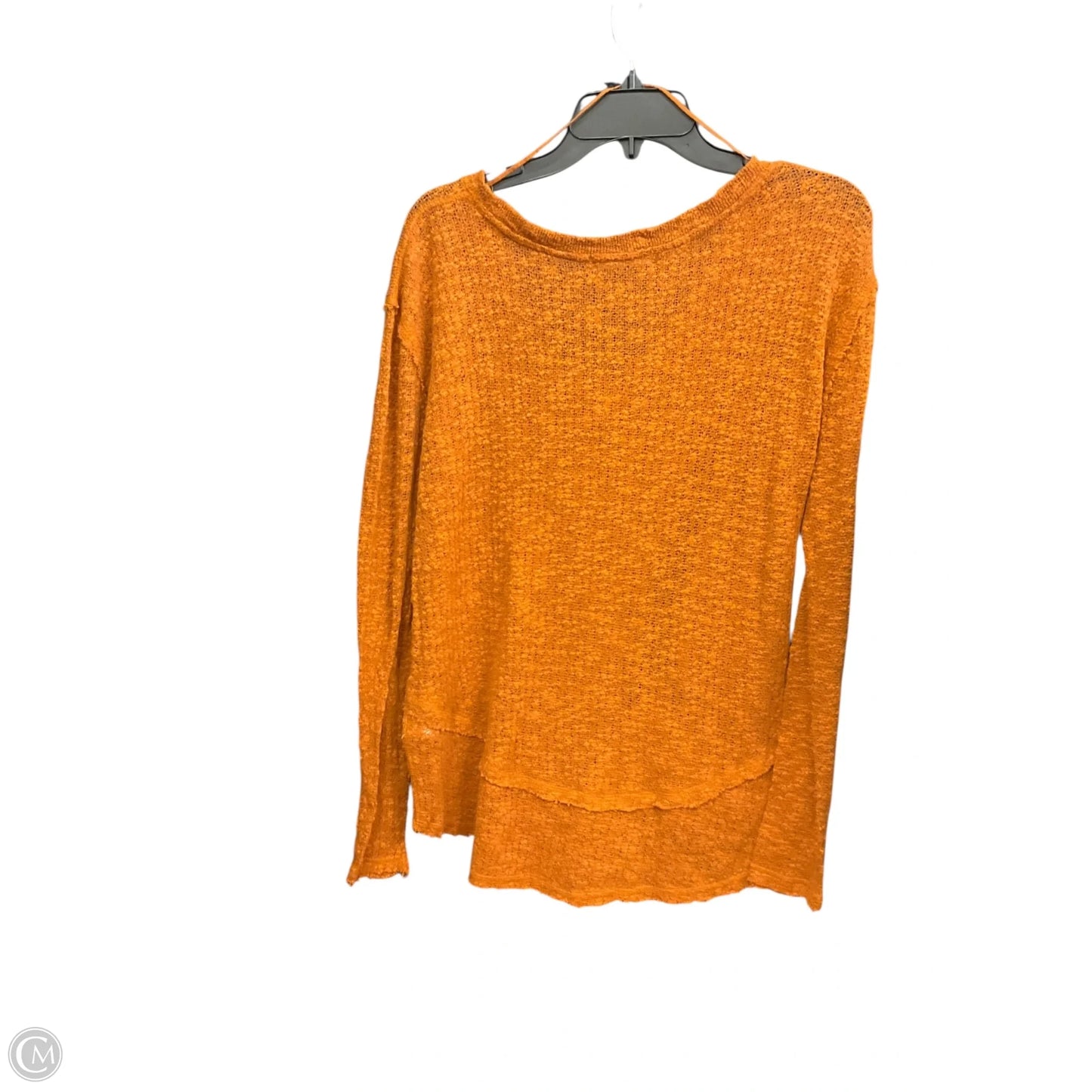 Top Long Sleeve By We The Free In Orange, Size: S