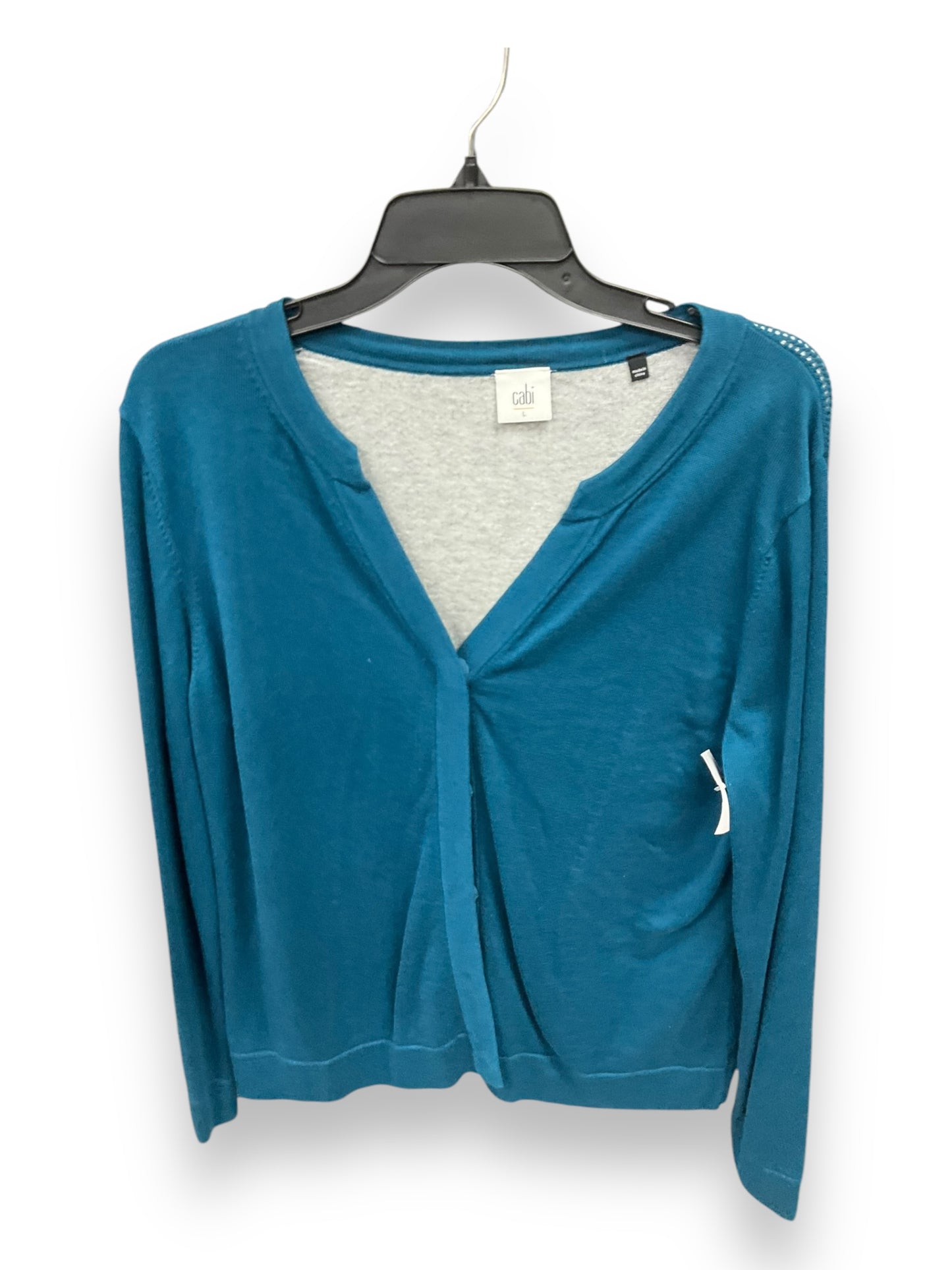 Cardigan By Cabi In Teal, Size: L